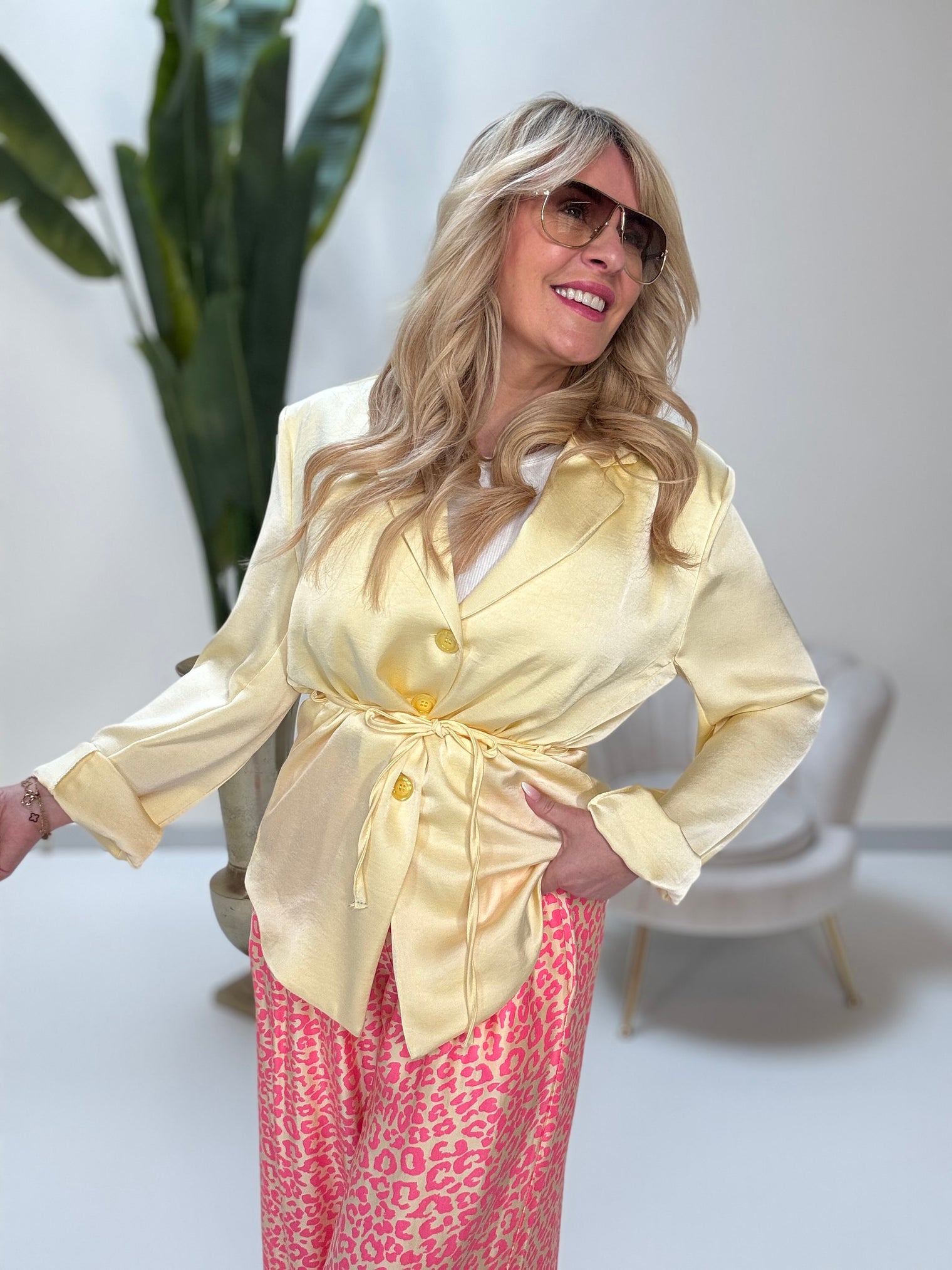 Blazer FEMME FATALE gelb