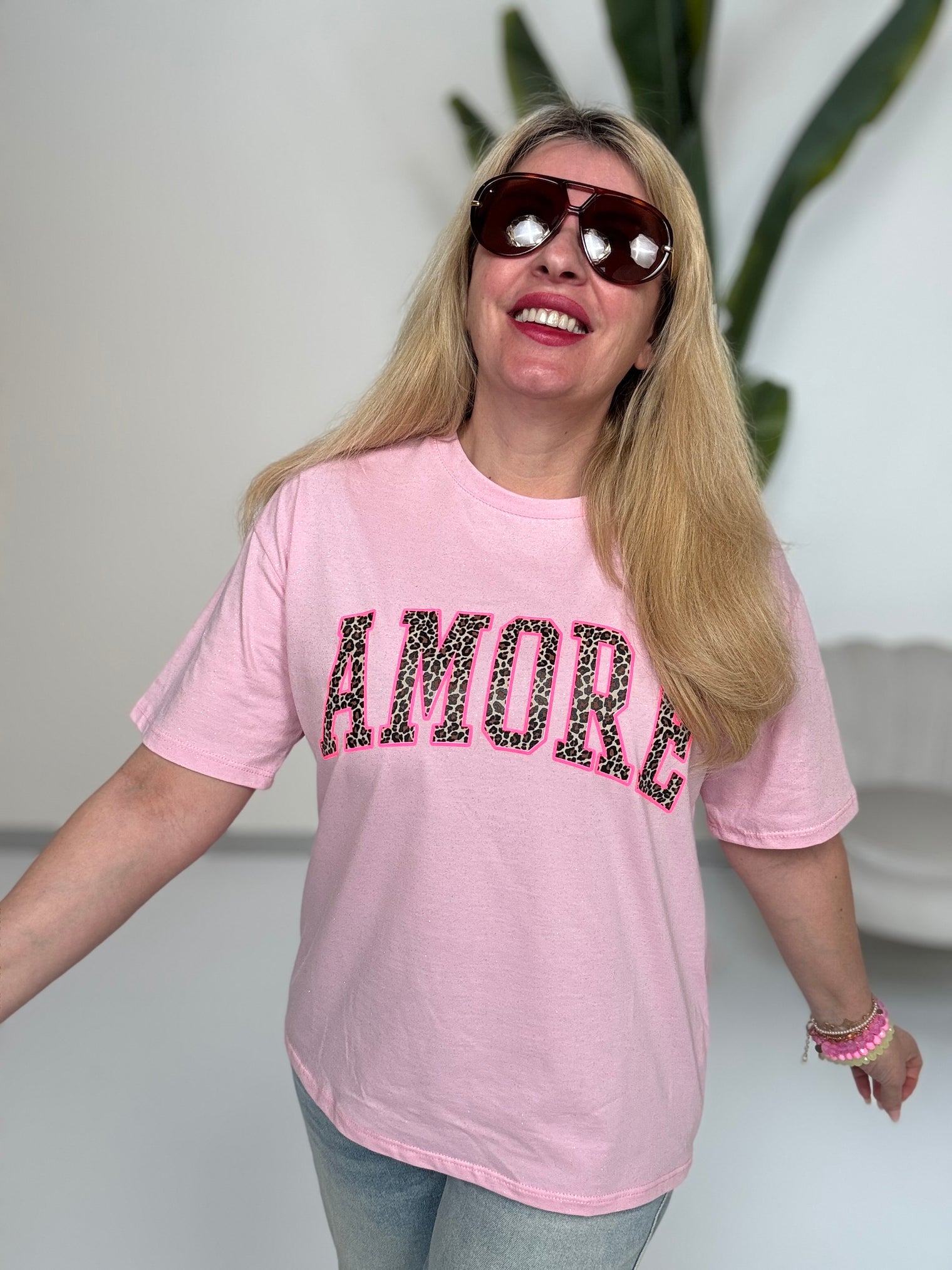 Statement Shirt SPARKLE AMORE Leo
