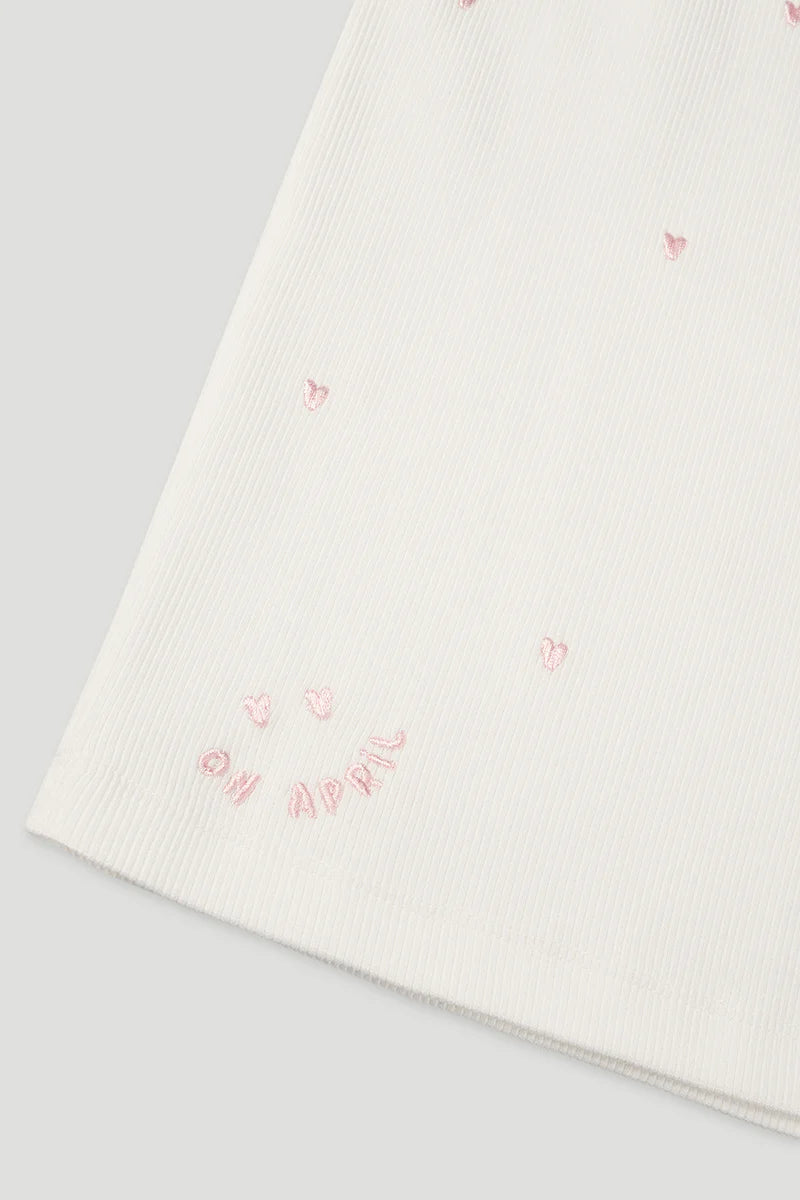 OH APRIL Dany Top Ivory