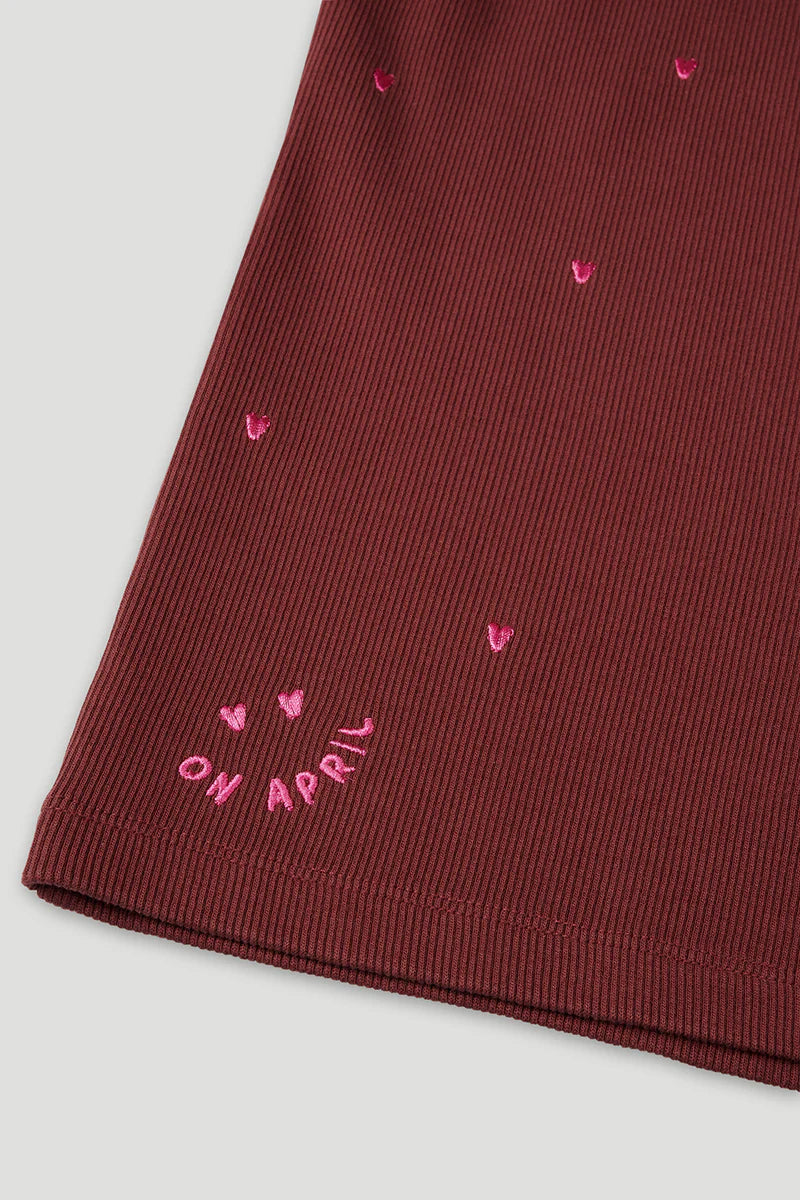 OH APRIL Dany Top Cherrywood