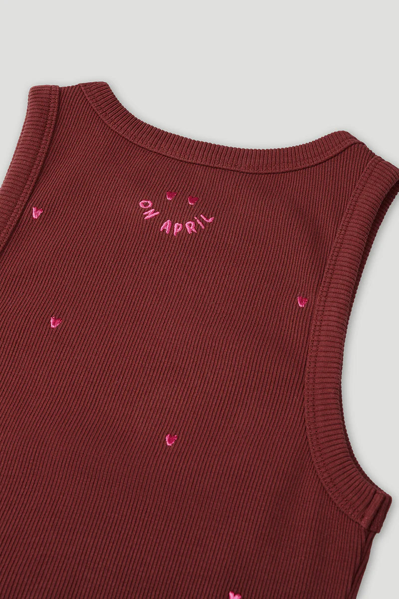 OH APRIL Dany Top Cherrywood