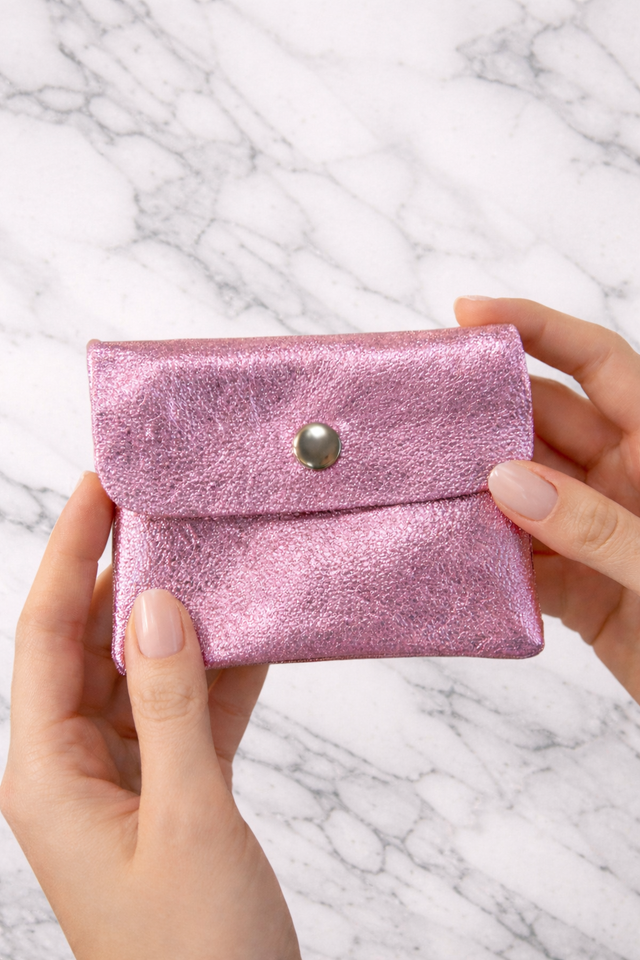 Sparkle Petite Börse Leder