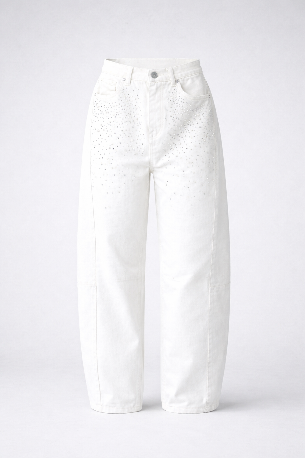 Baloon Jeans mit Stretch CRYSTAL & PEARL