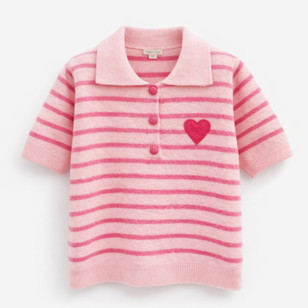 Strick Polo Sweet Heart