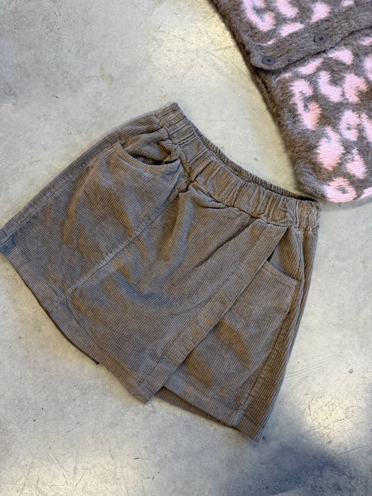 Cord Hosenrock taupe DREAM