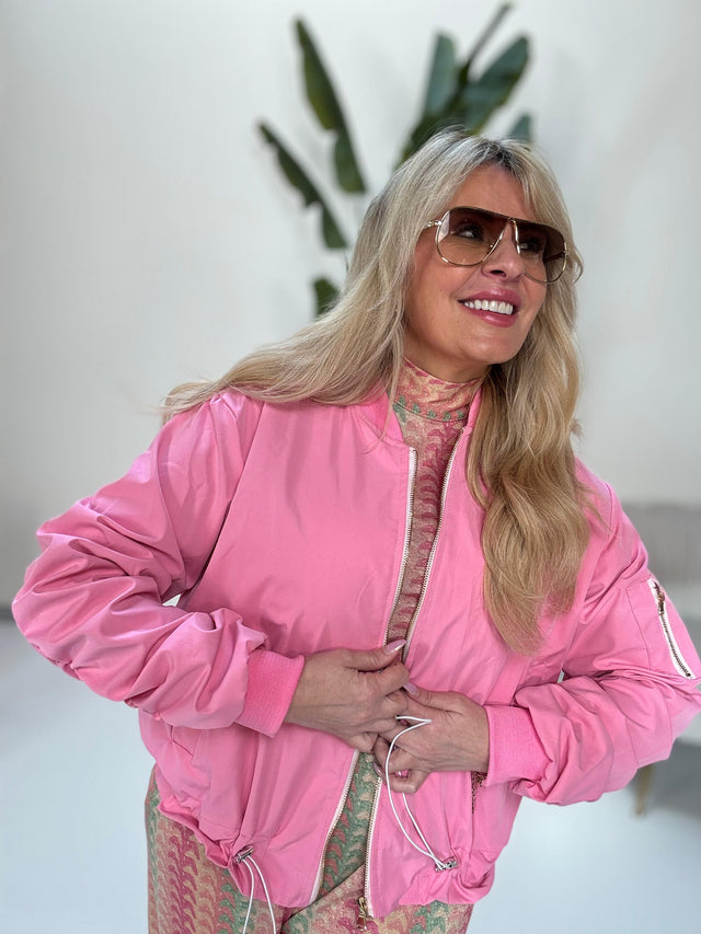 Jacke mit Reißverschluss BLOUSSON pink