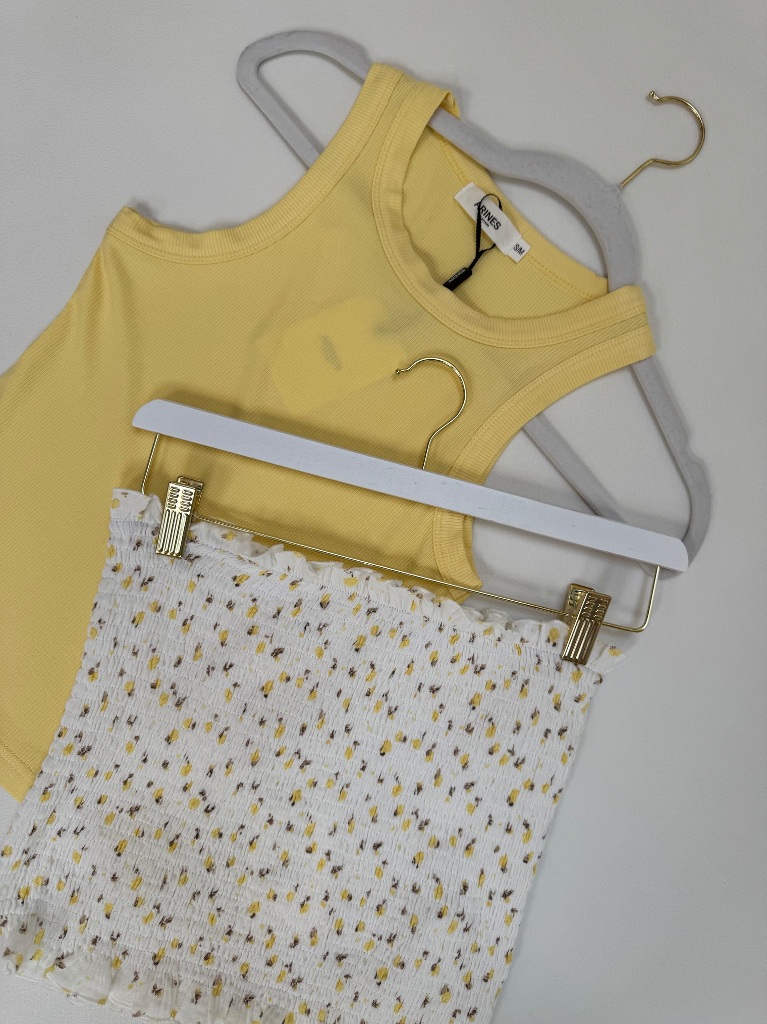 Stretch Top BEST BASIC EVER gelb