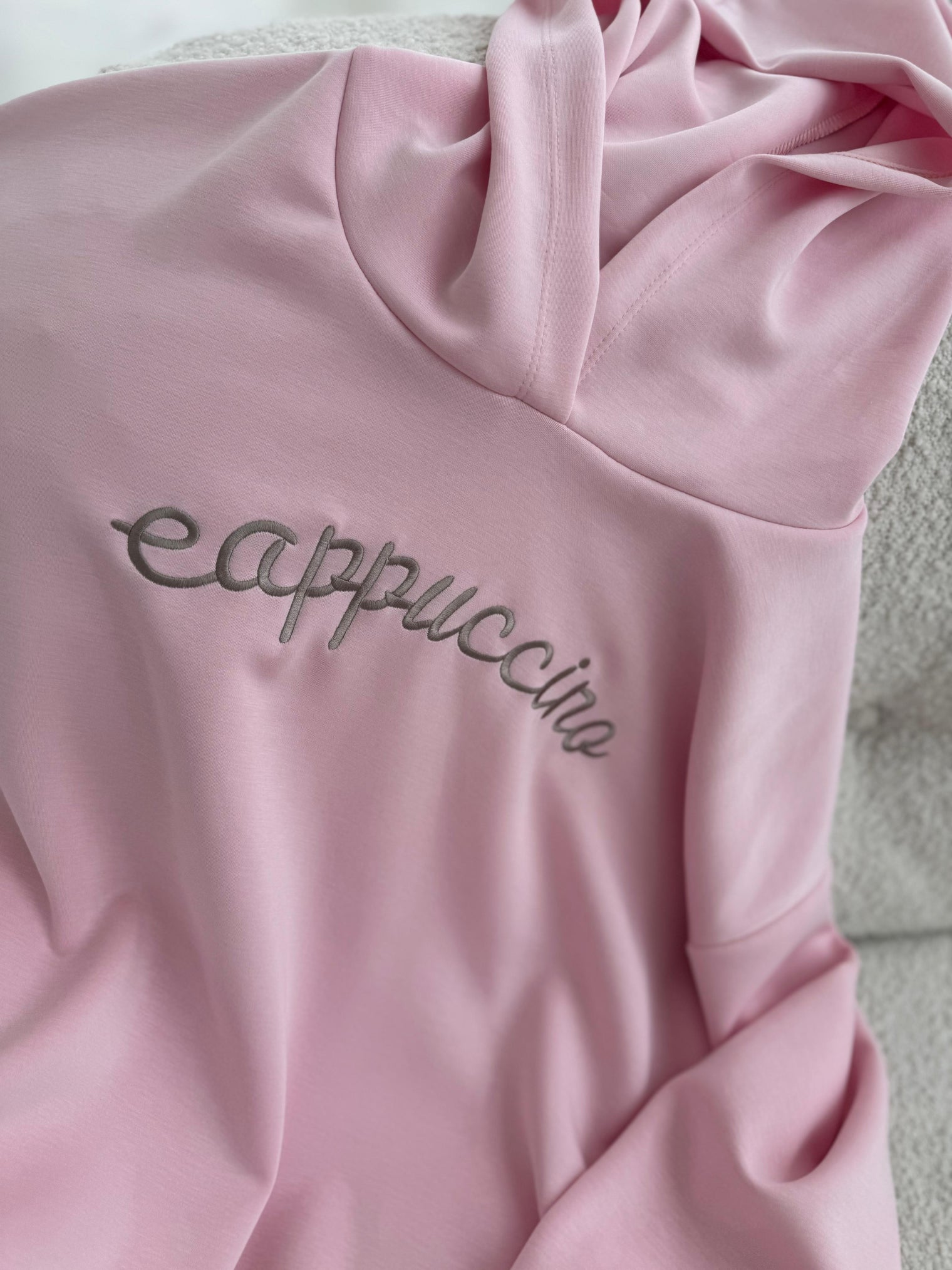Hoodie rosa CAPPUCCINO