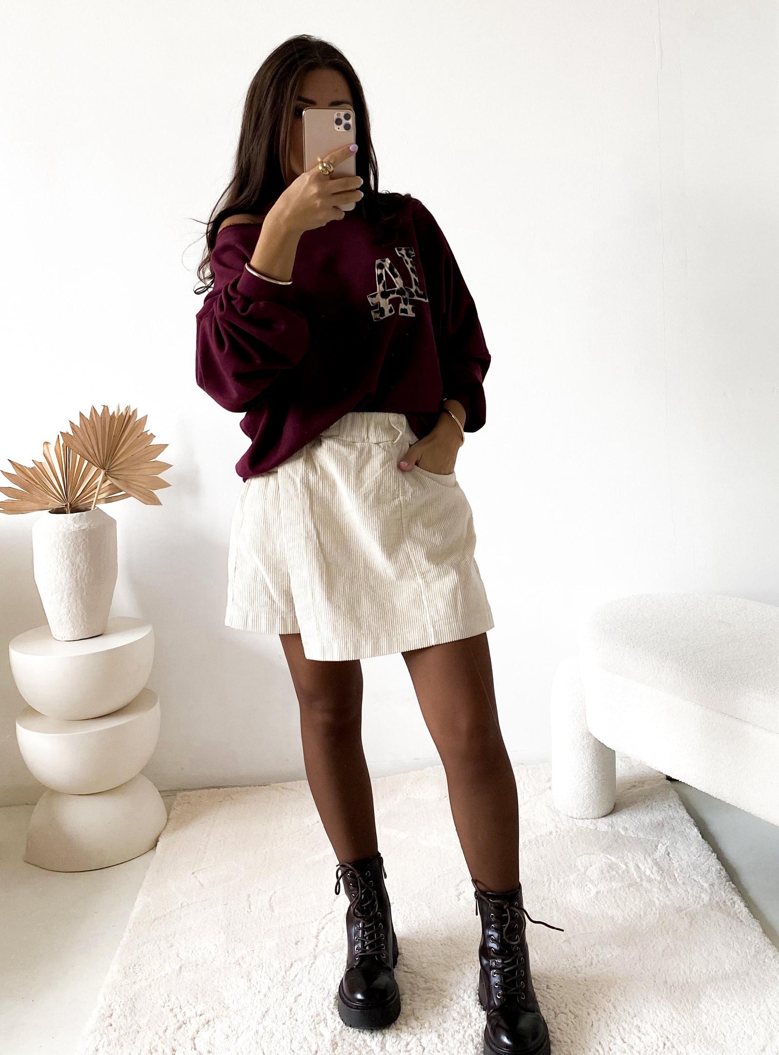 Cord Hosenrock CREAMY DREAM