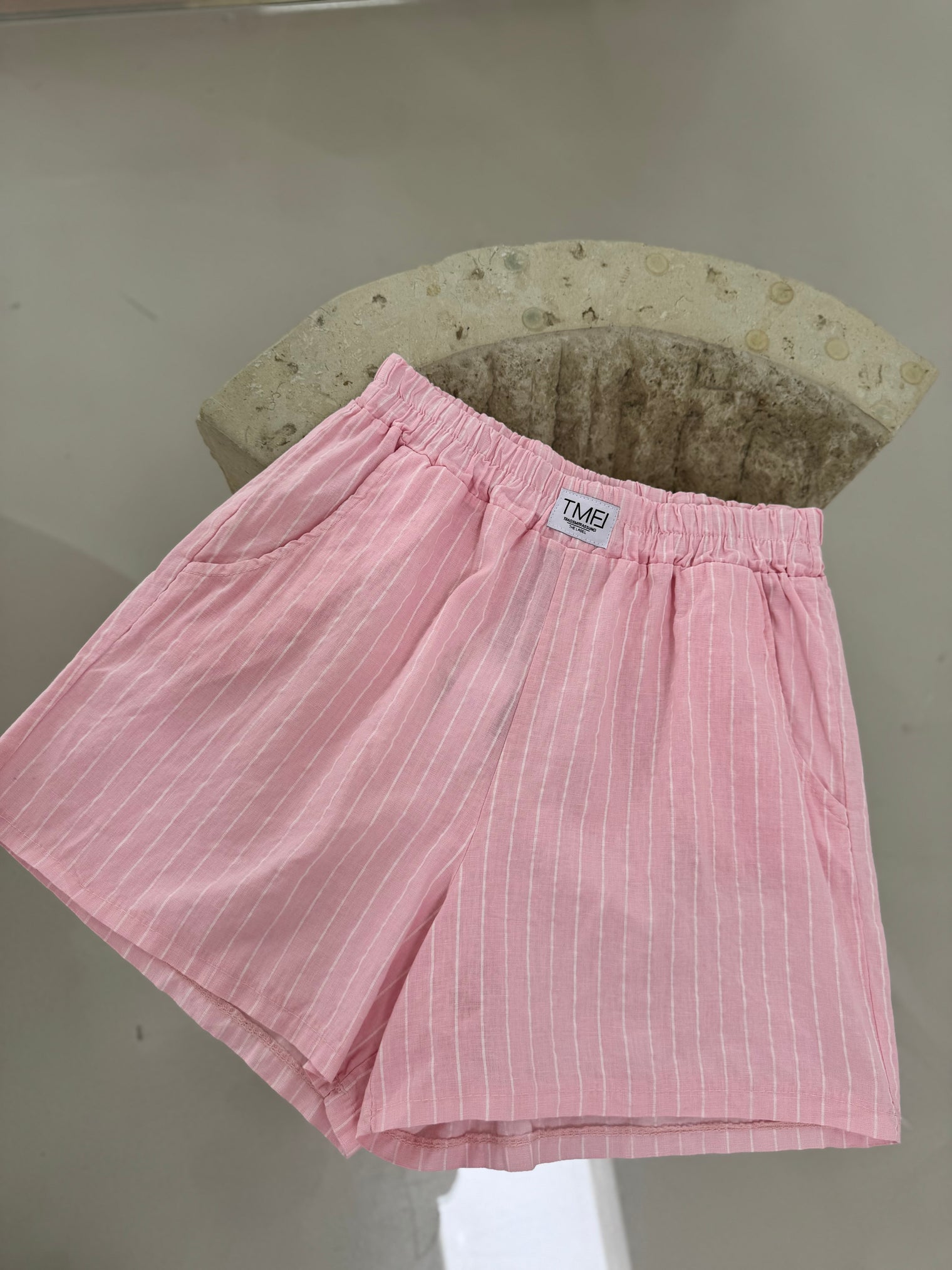 Signature Leinenshorts CANDY ROSE