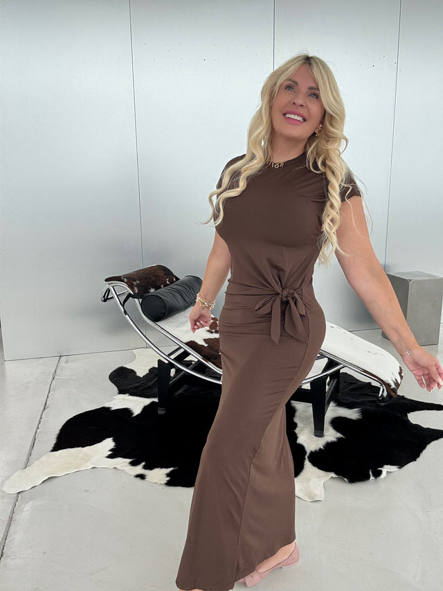 Kleid BROWN ELEGANCE