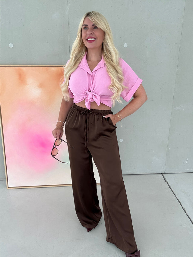 Hose SILKY ELEGANCE coffee