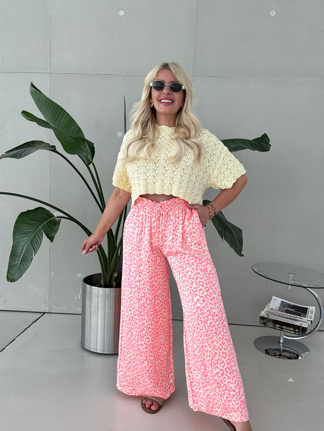 Häkeloberteil SOFT BOHO buttermilk lemon