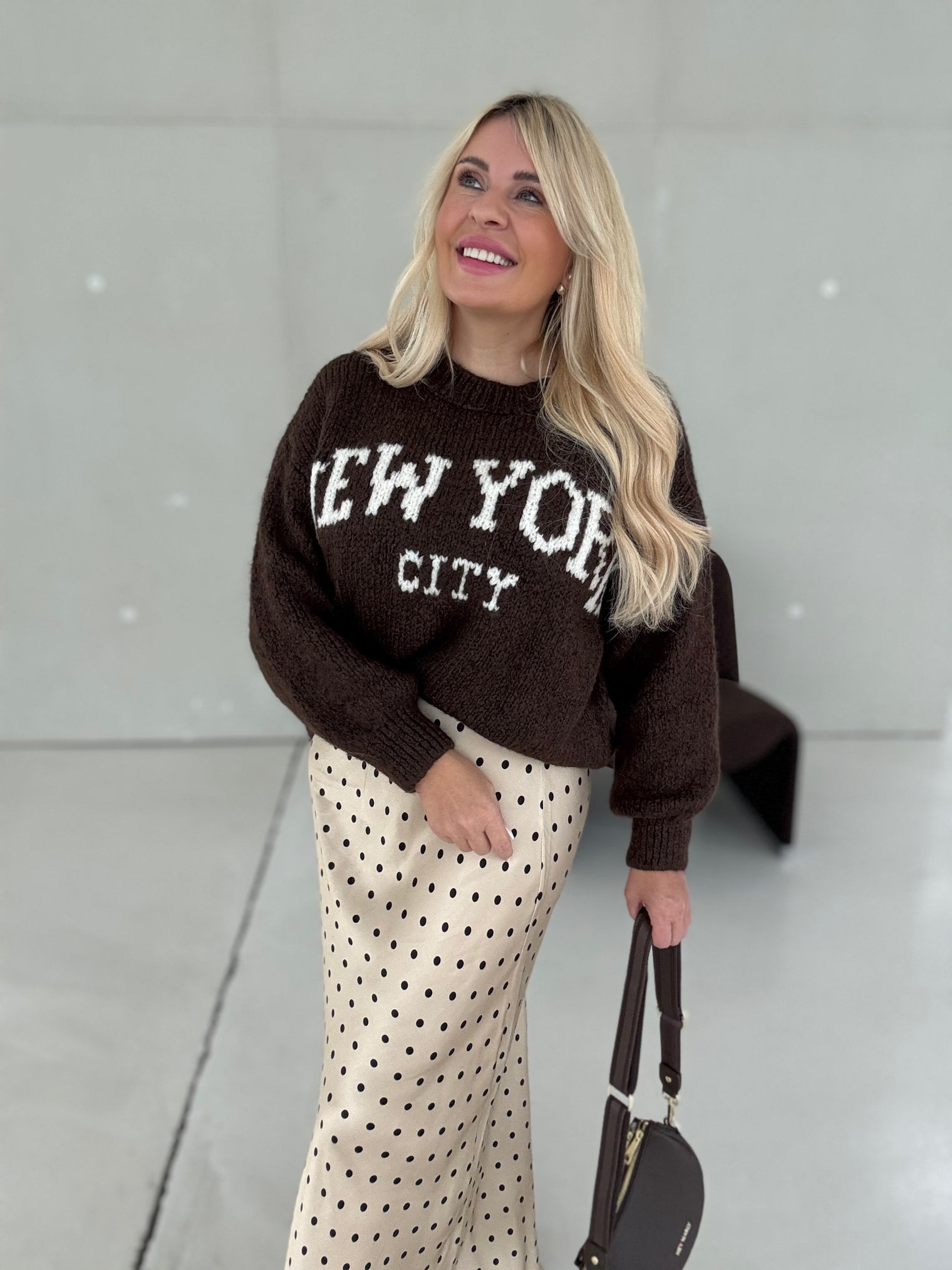 Pullover NEW YORK chocolate