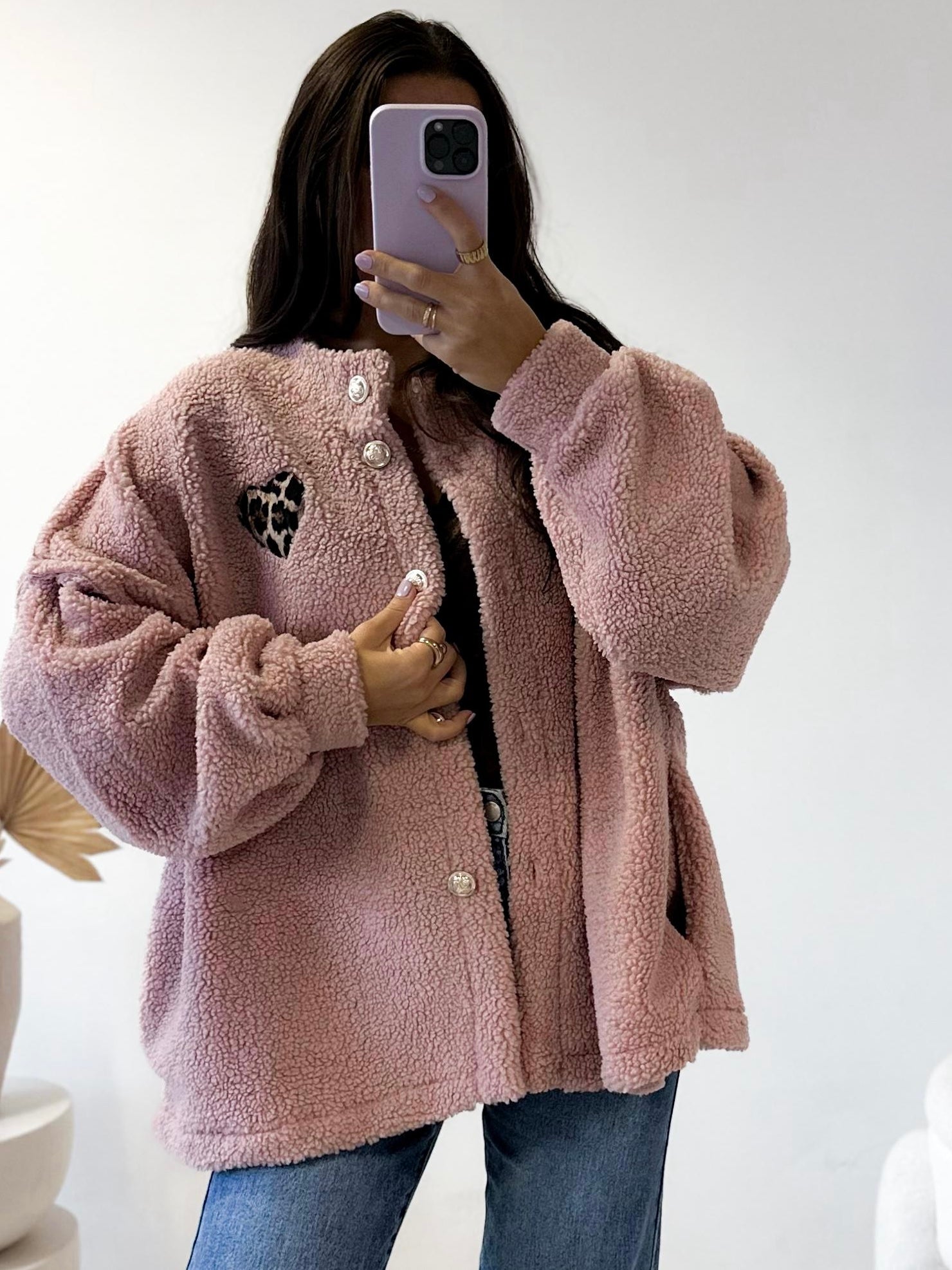 Teddyjacke Romantic Rose HEART OF GOLD