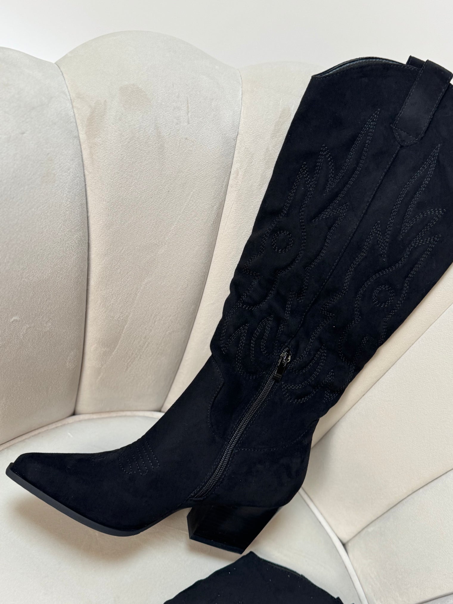 Stiefel Western Style BLACK