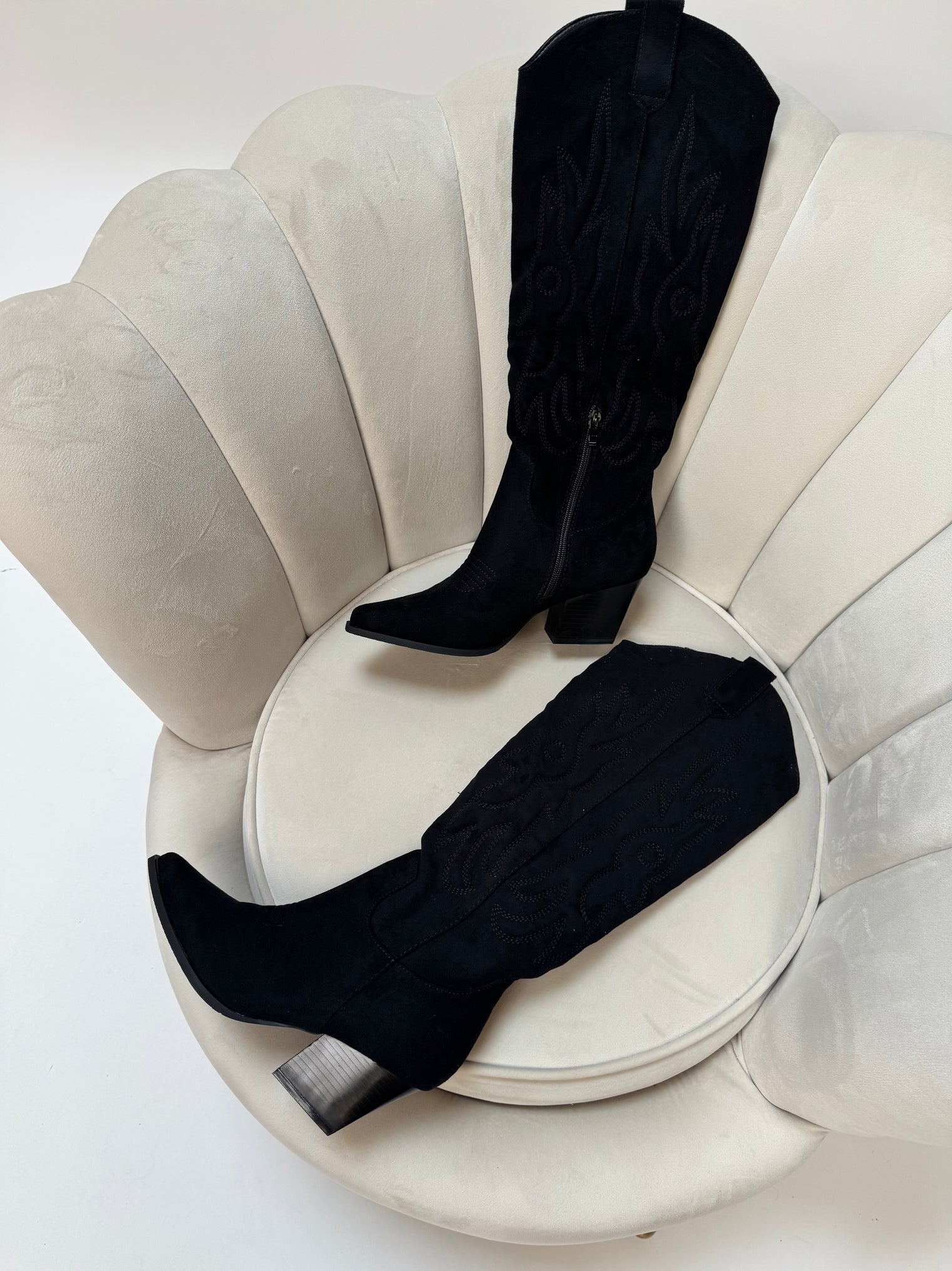 Stiefel Western Style BLACK