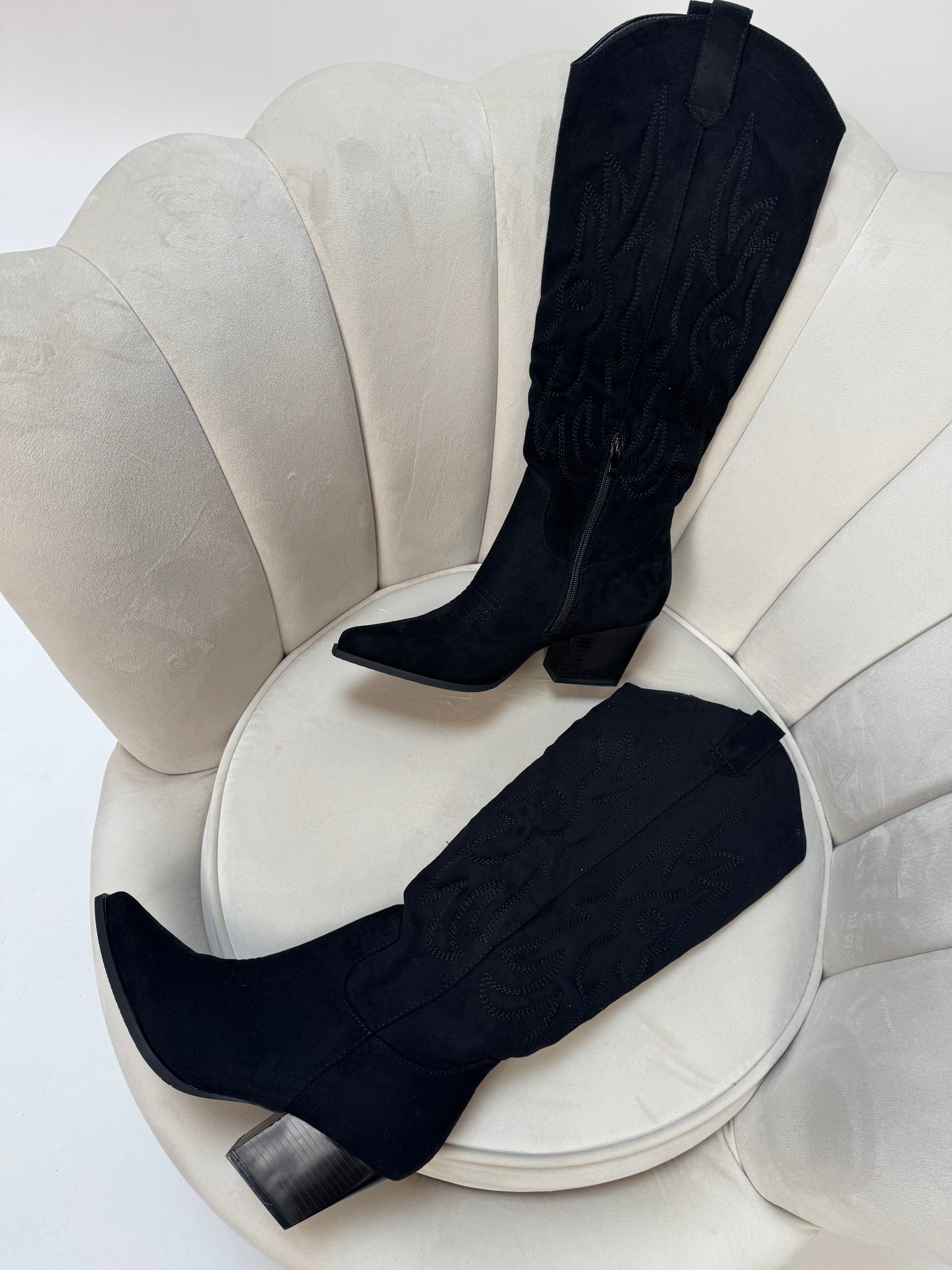 Stiefel Western Style BLACK