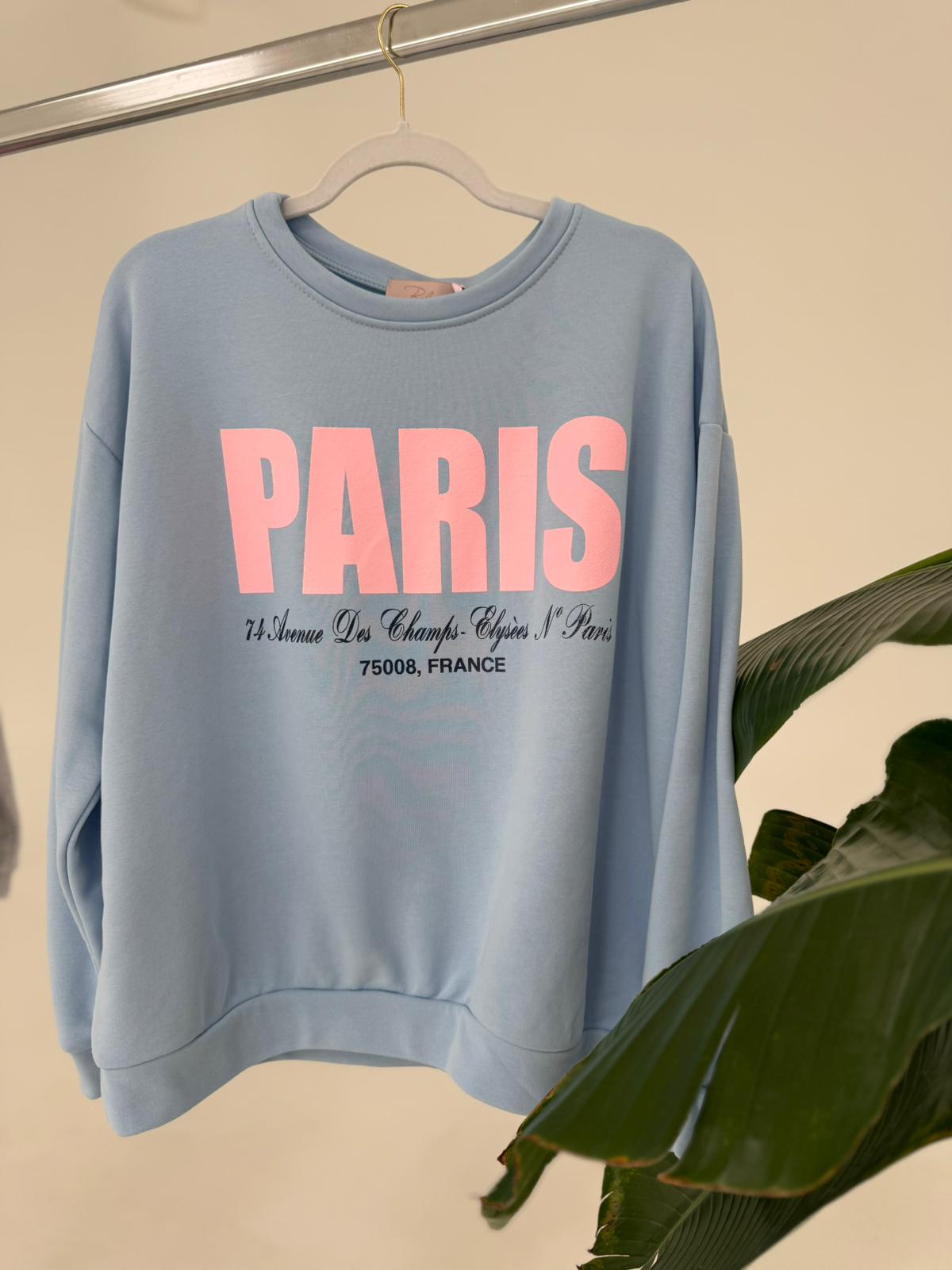 Sweater himmelblau PARIS