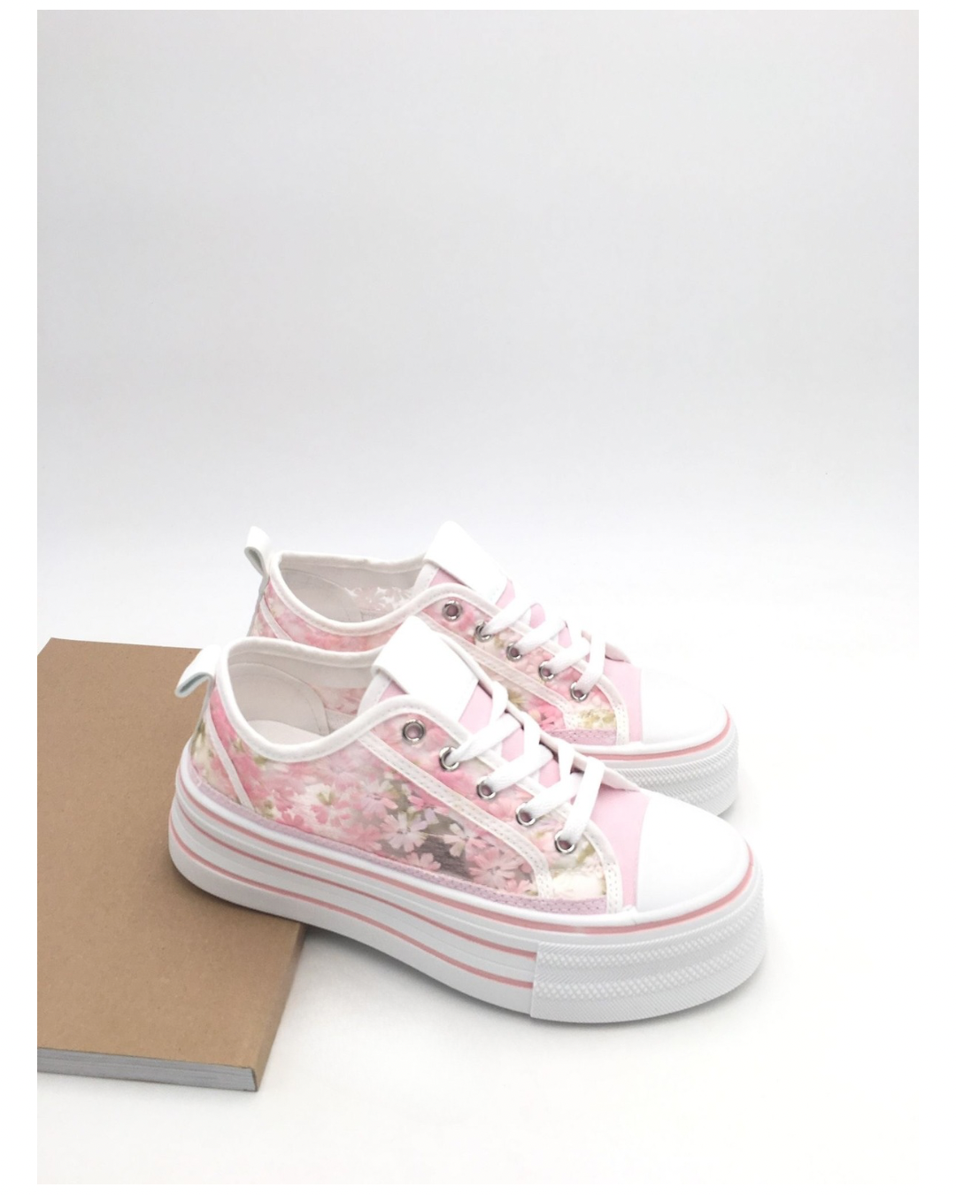 Plateau Sneaker ROSE FLOWER