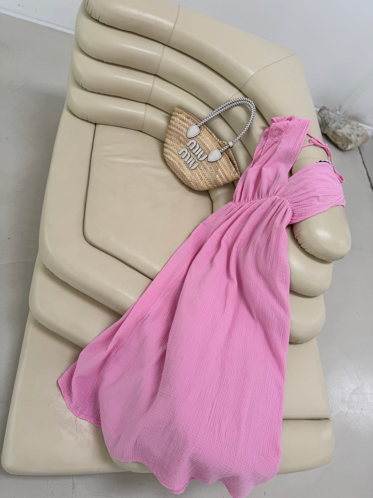 Signature Musselin Kleid CANDY ROSE