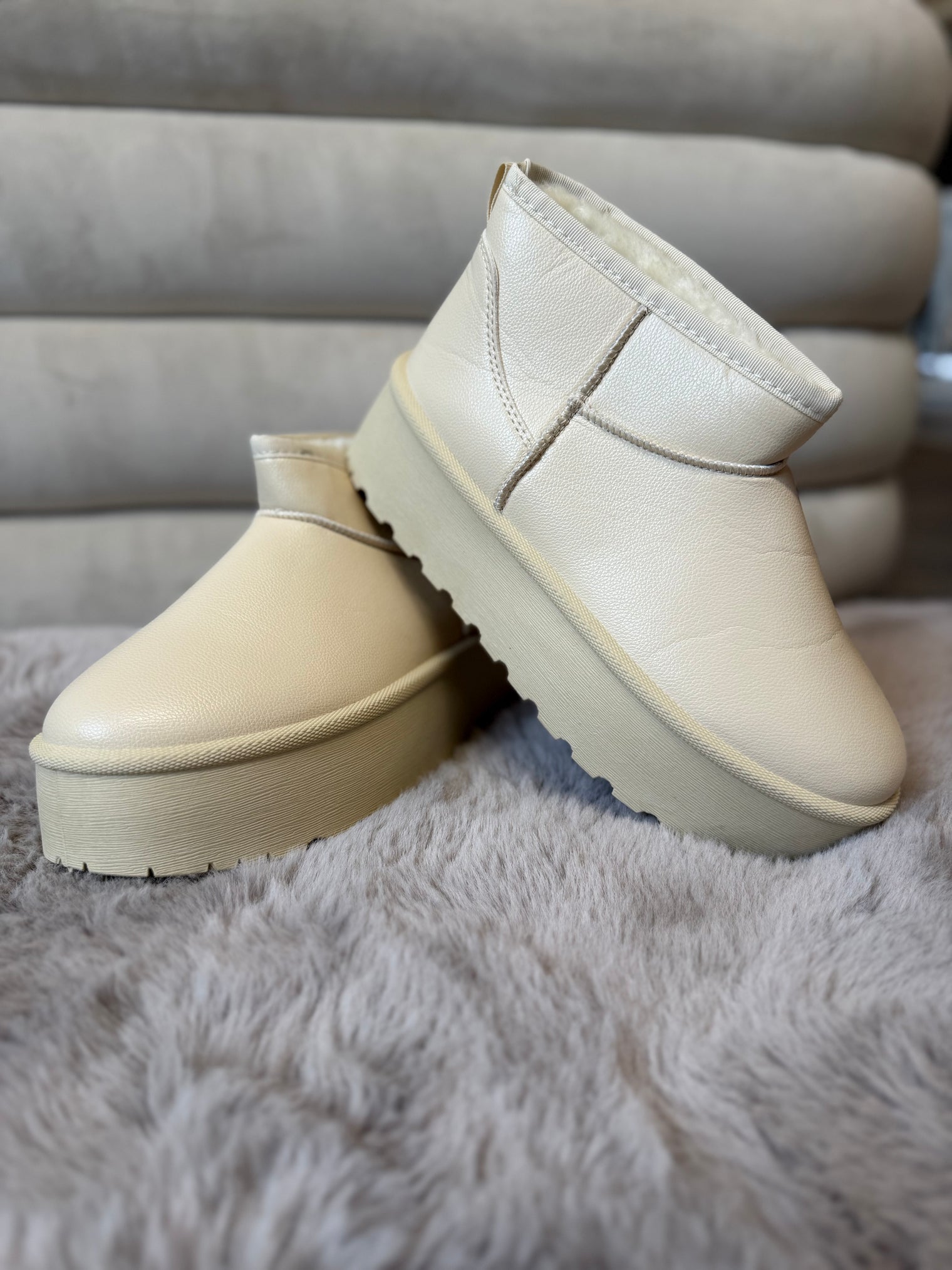 Boots COZY BEIGE