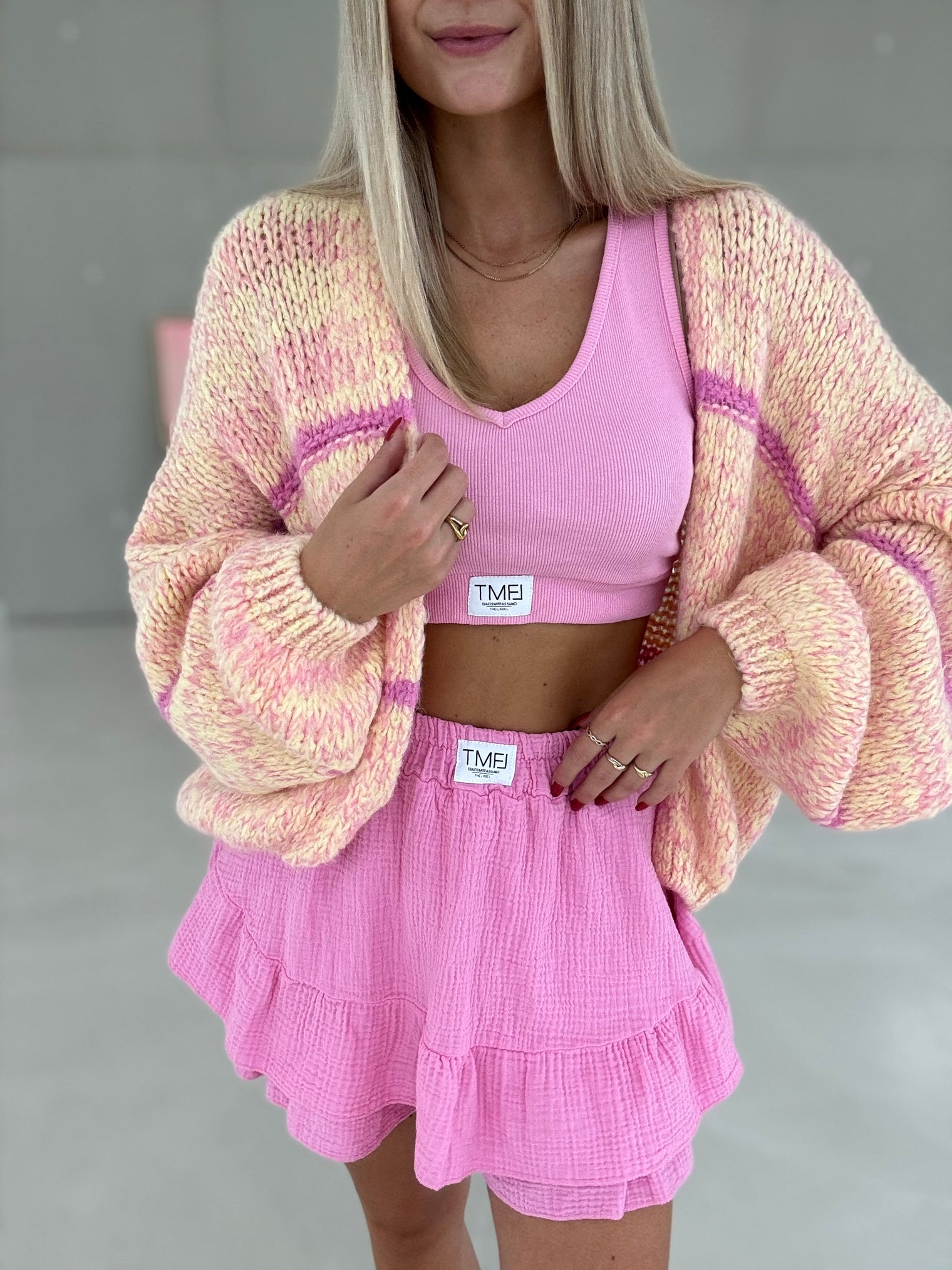 SIGNATURE BRALETTE Blush rosa