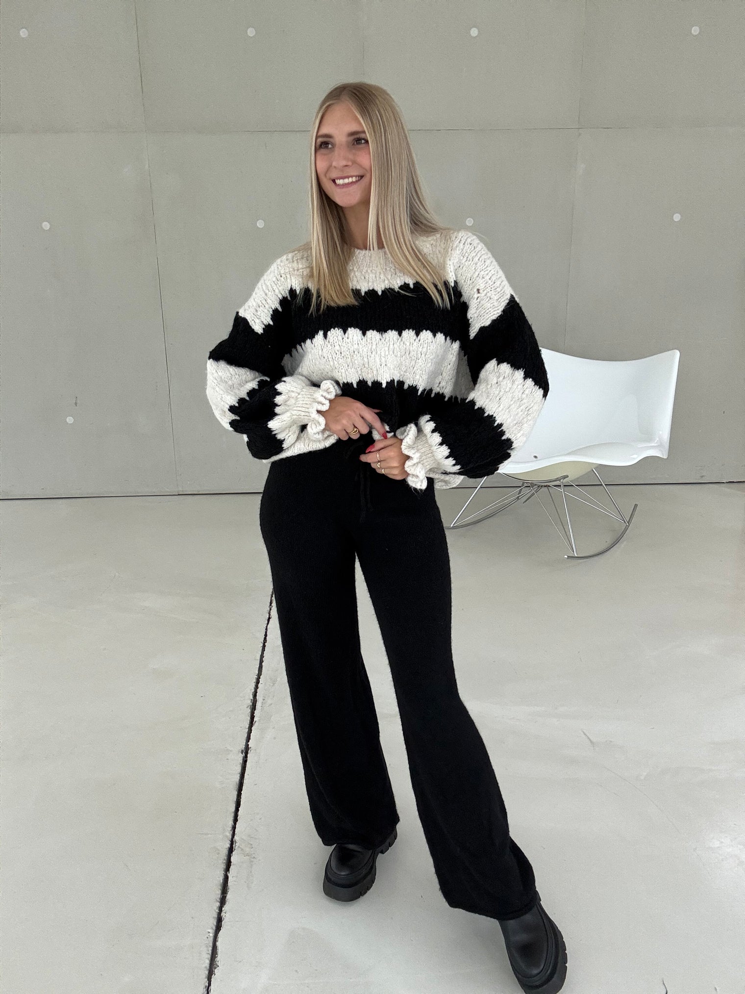 Strickhose SUPER SOFT black