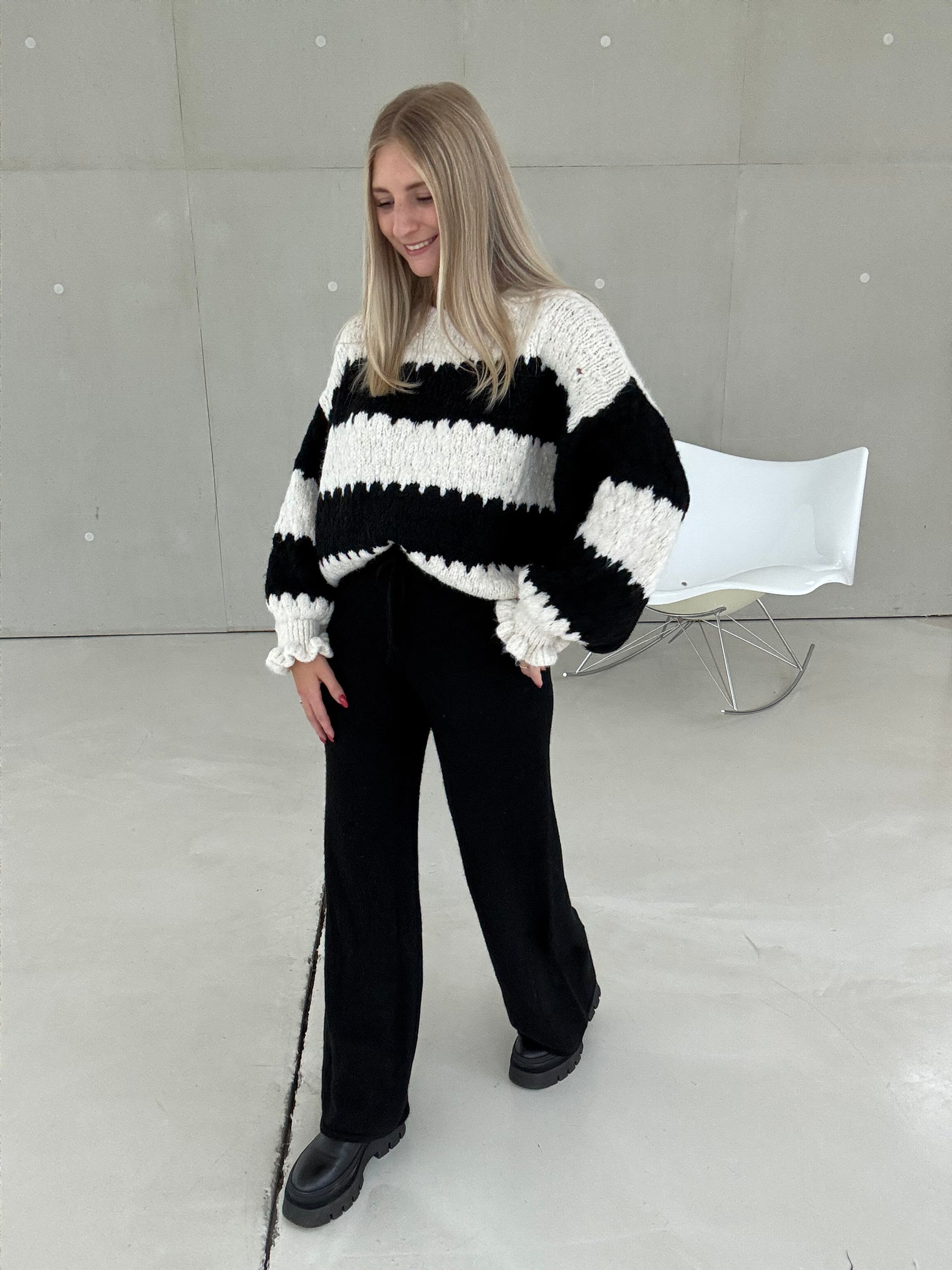 Strickhose SUPER SOFT black