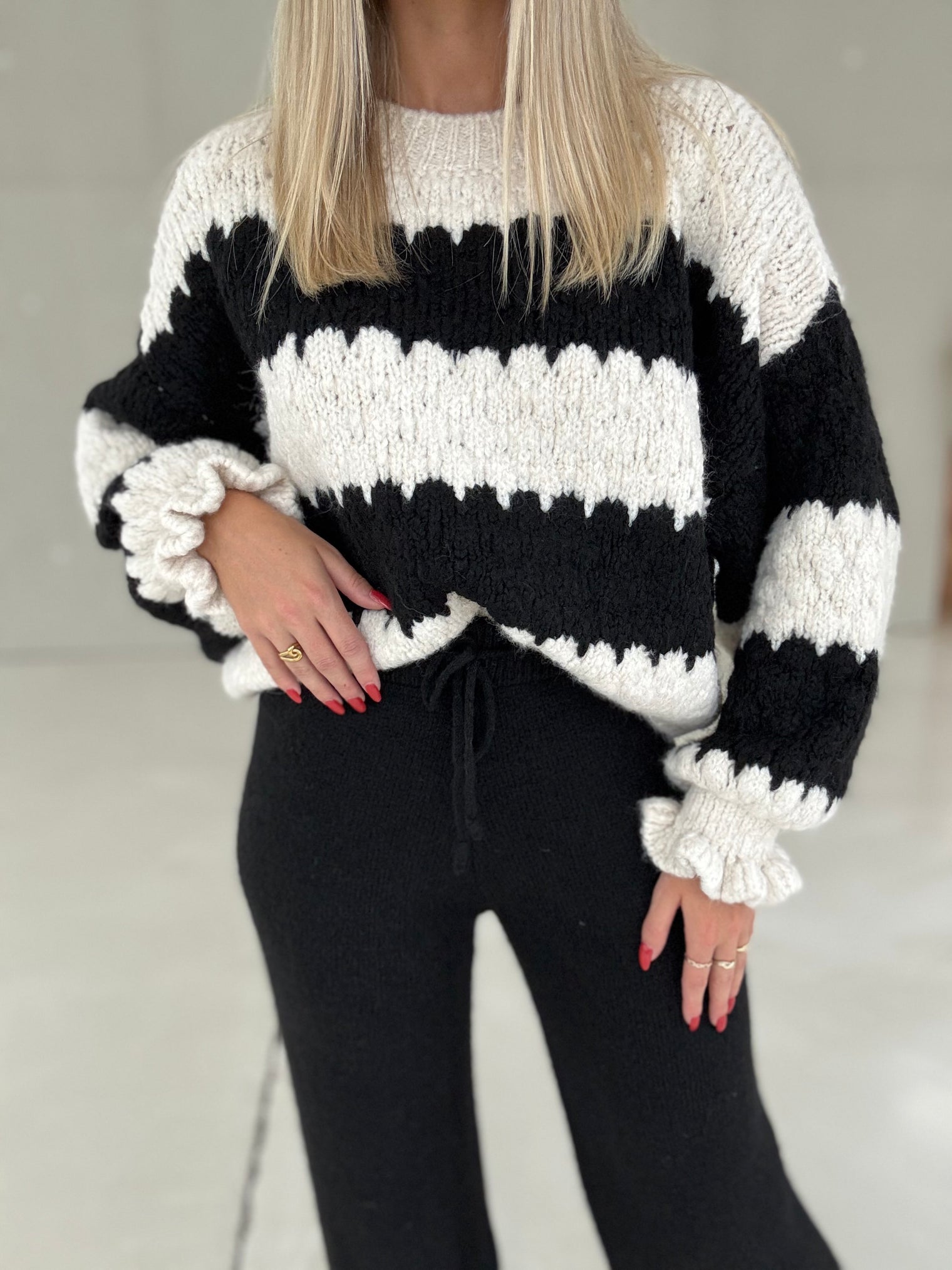 Strickhose SUPER SOFT black