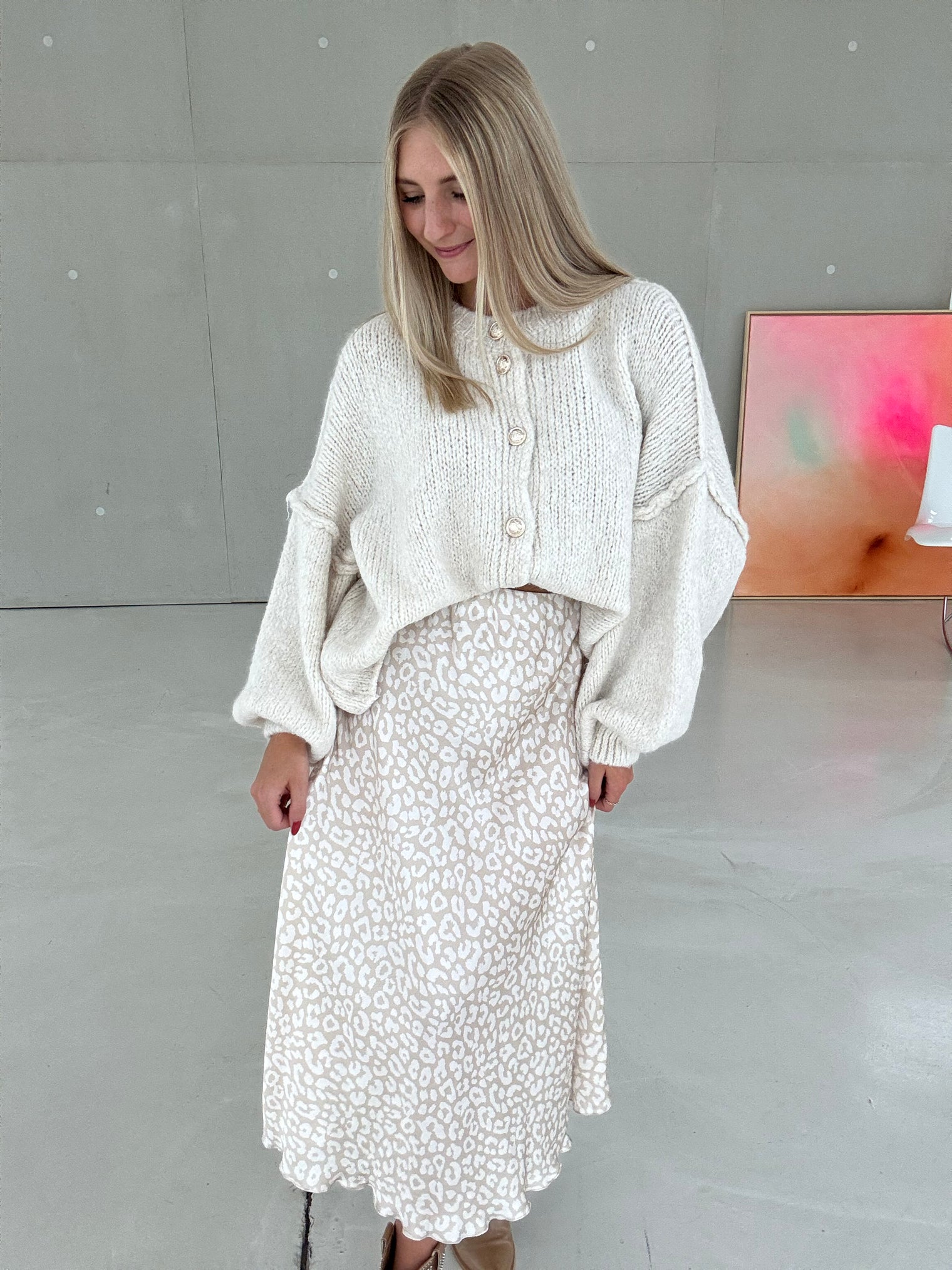 Silky Rock SOFT LEO beige/weiß