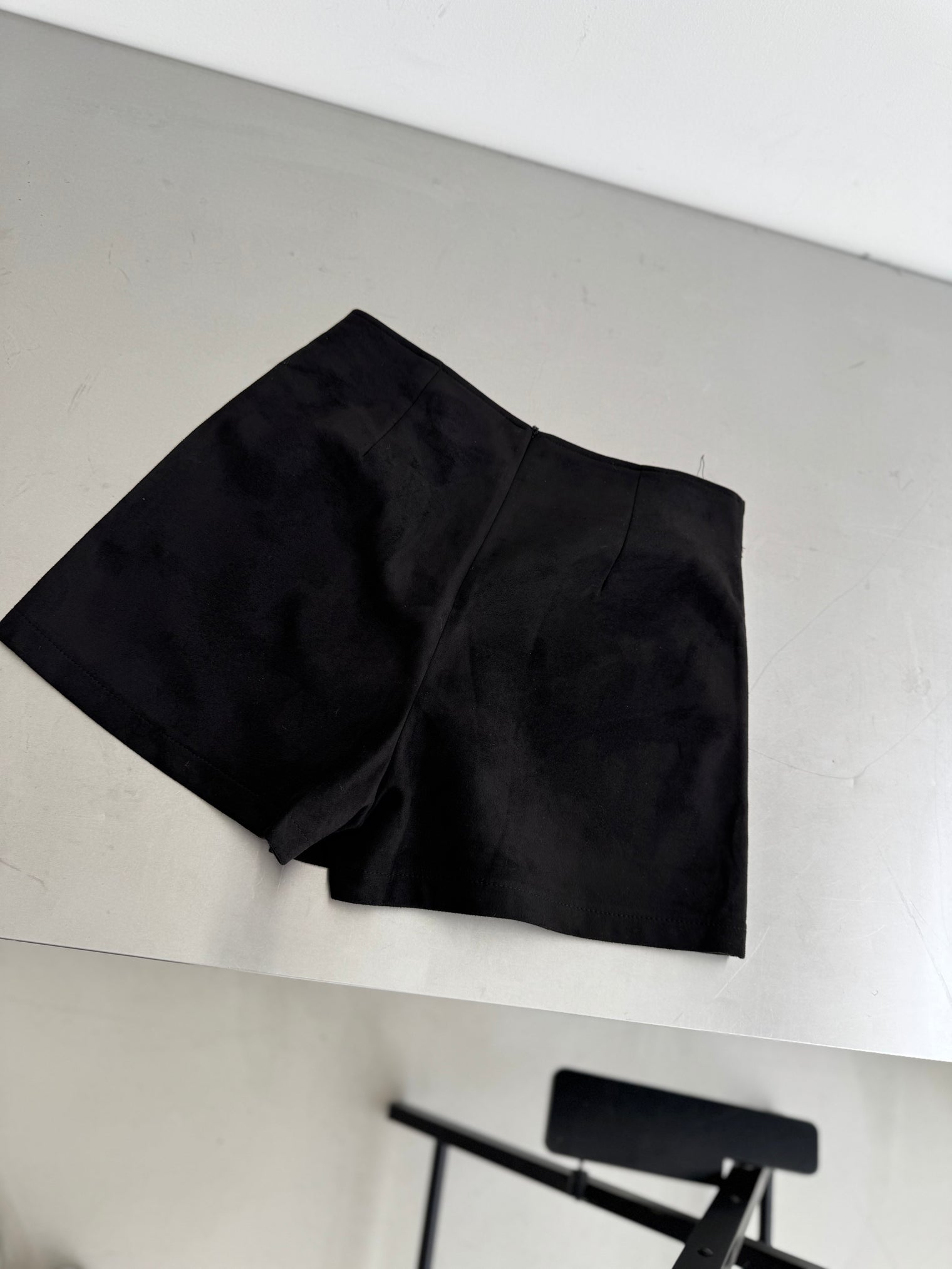 Wildleder Hosenrock BLACK