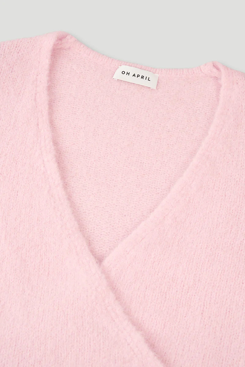OH APRIL Indie Wrap Jacket Sugar Pink