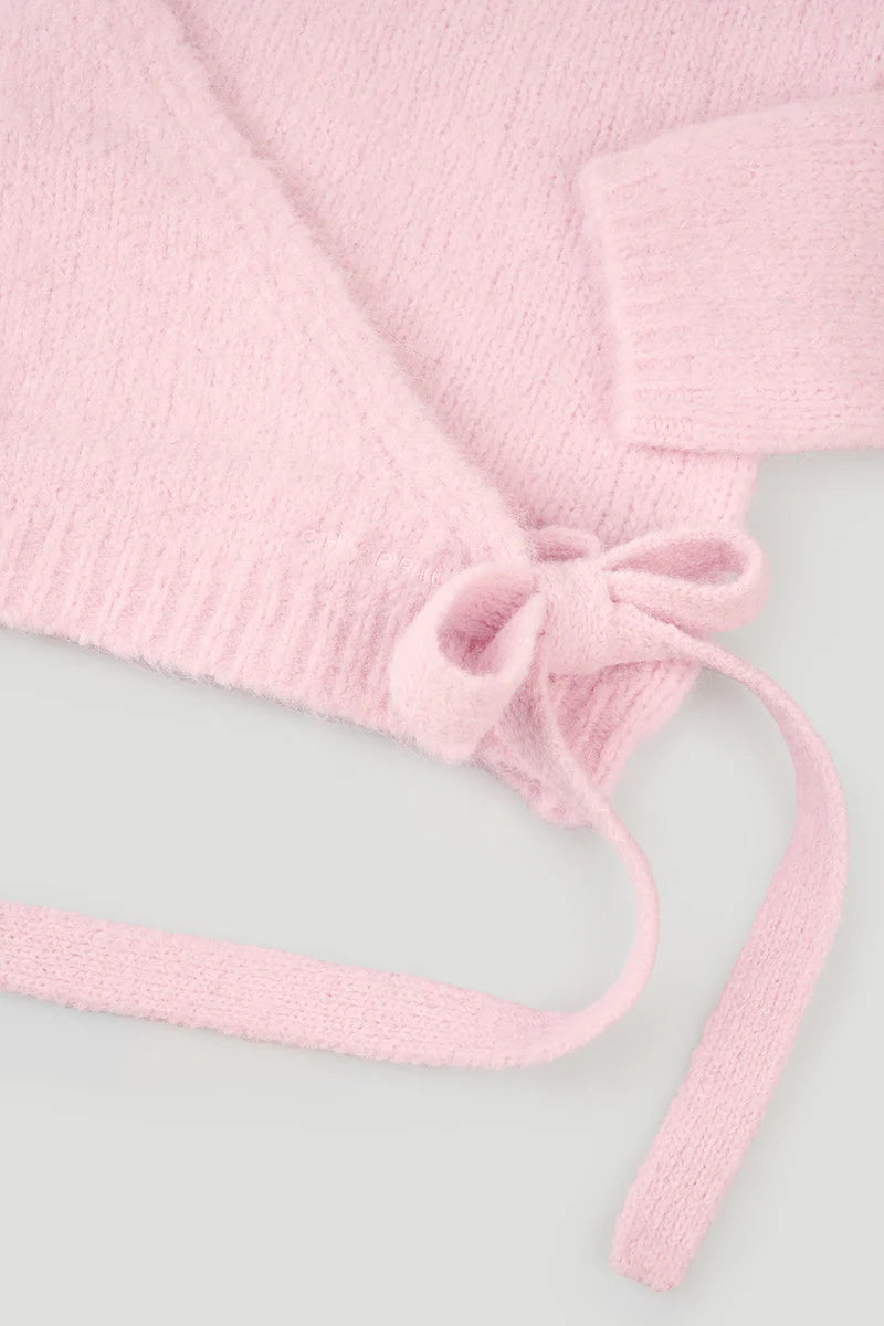 OH APRIL Indie Wrap Jacket Sugar Pink