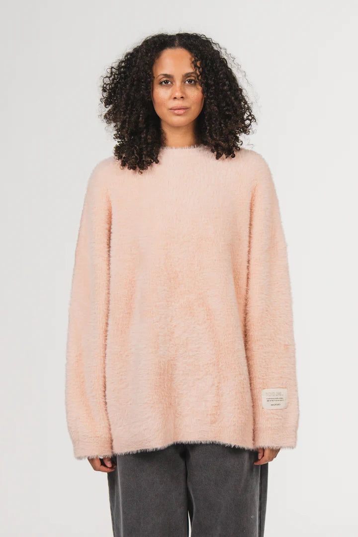 KARO KAUER KNIT SWEATER ROSE