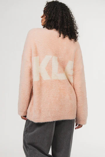 KARO KAUER KNIT SWEATER ROSE