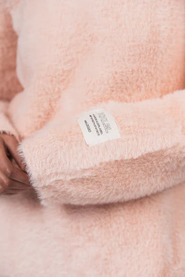 KARO KAUER KNIT SWEATER ROSE