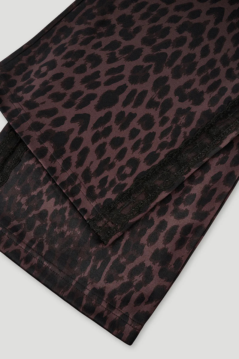 OH APRIL Kael Lace Trackpants Leo Truffle