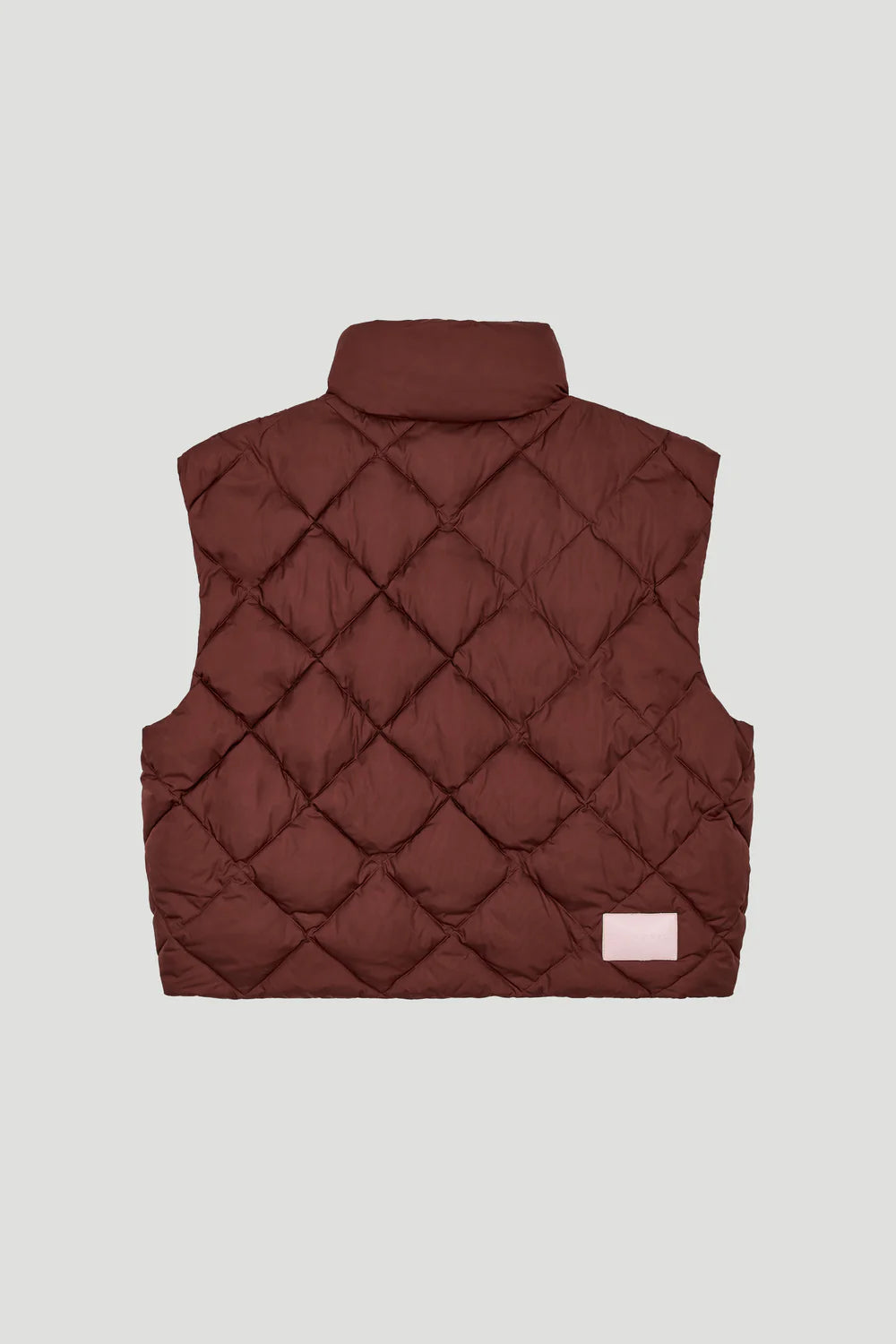 OH APRIL Onyx Puffer Vest Cherrywood