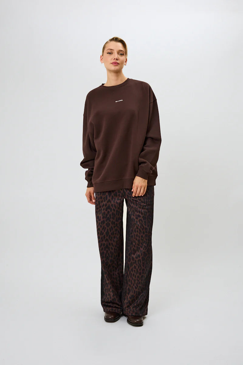 OH APRIL Kael Lace Trackpants Leo Truffle