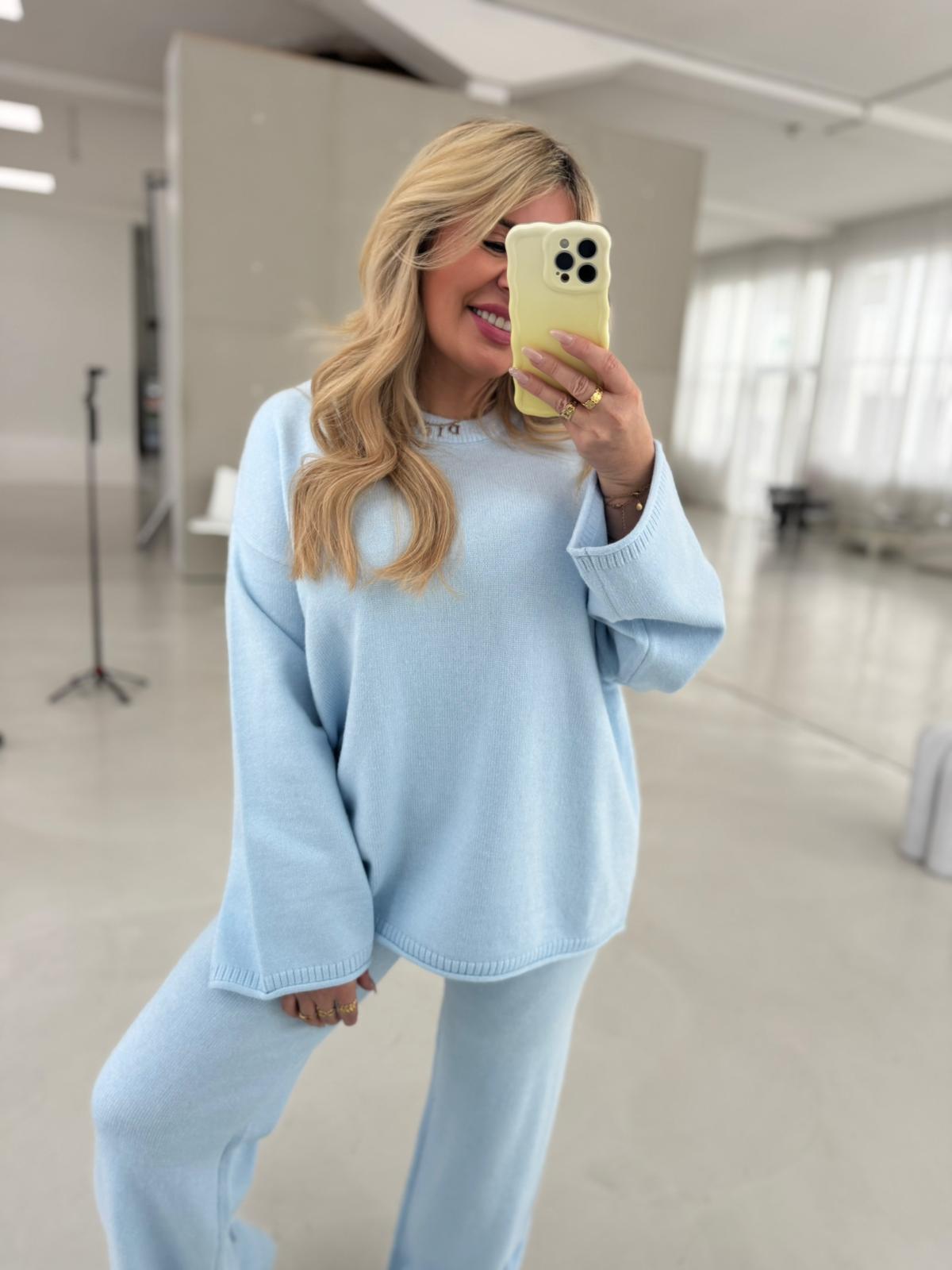 Pullover himmelblau CLOUDY SKY