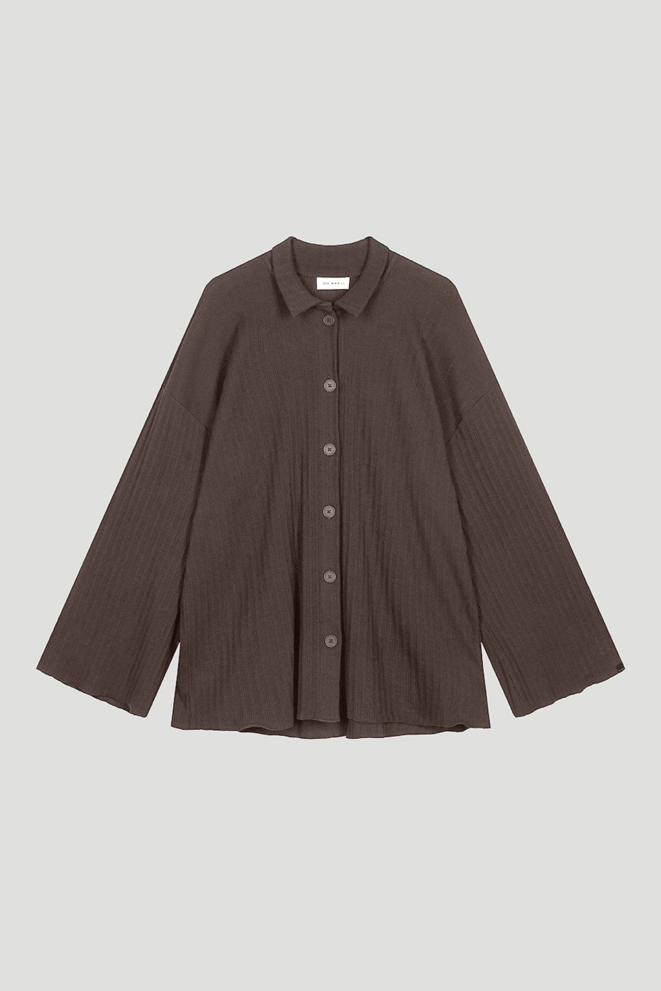 OH APRIL Fleur Blouse Hot Fudge