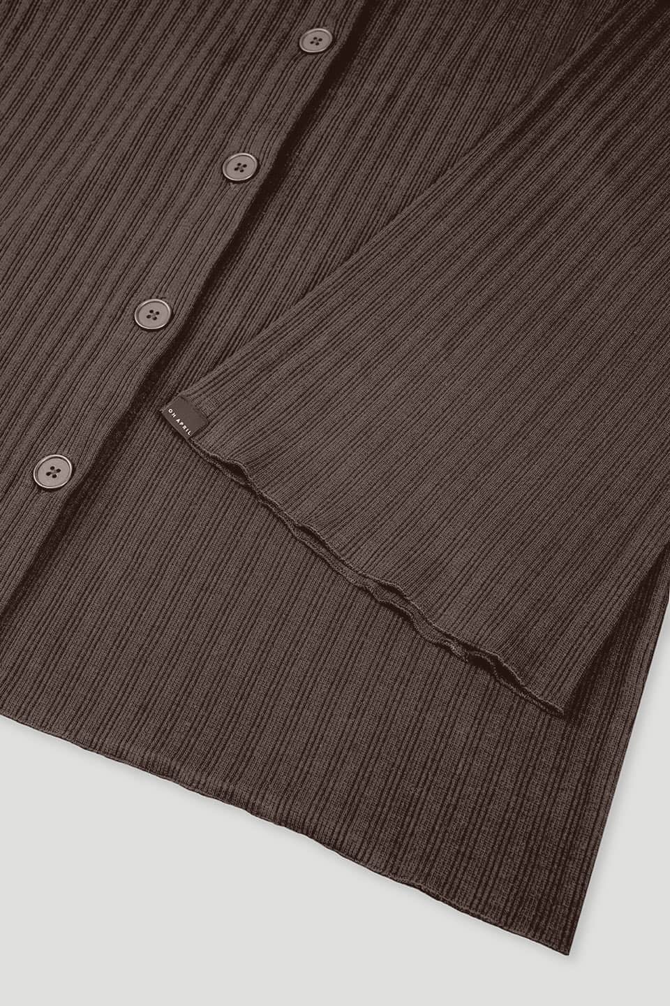 OH APRIL Fleur Blouse Hot Fudge