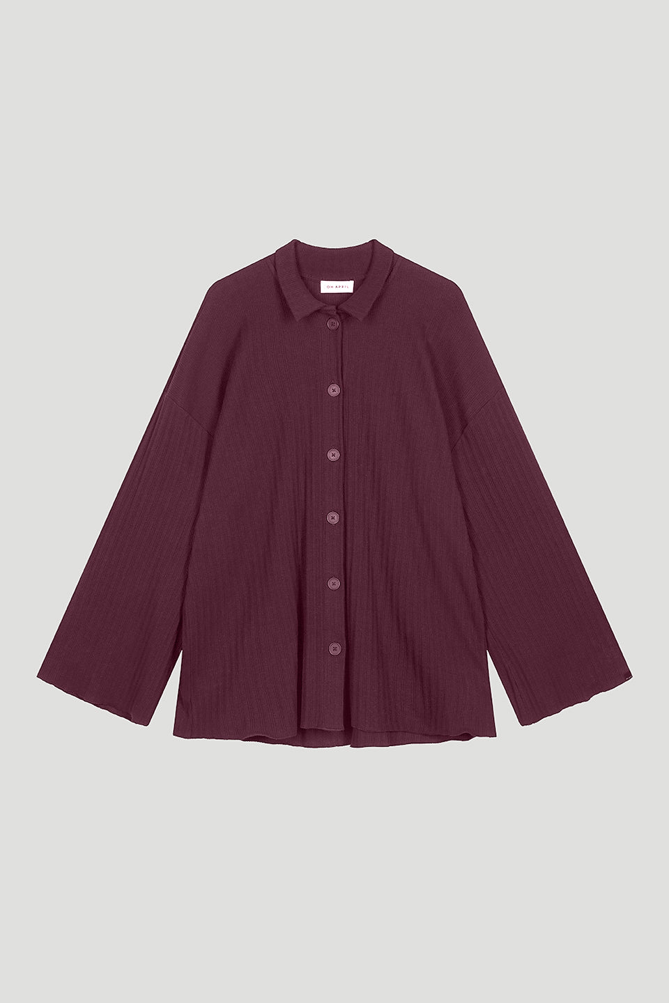 OH APRIL Fleur Blouse Fig