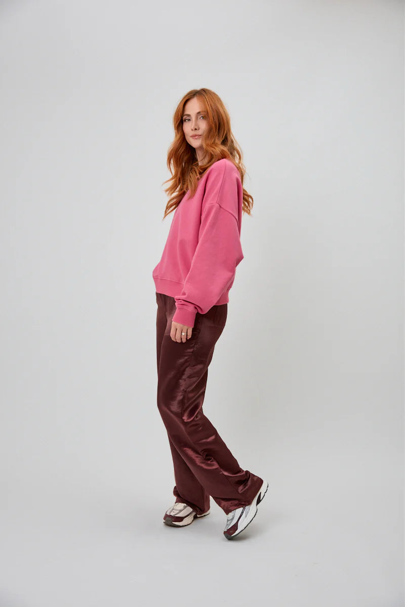 OH APRIL Regular Sweater Mental Health PINK