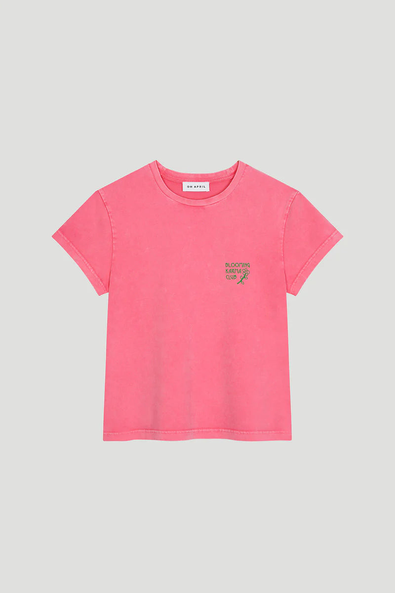 OH APRIL Regular T-Shirt Bloom Raspberry Sorbet Acid