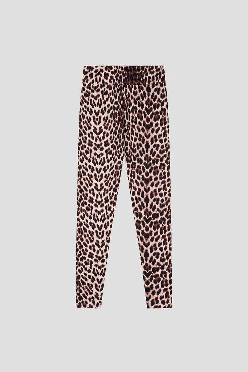 OH APRIL Rita Leggings Leo Cherrywood