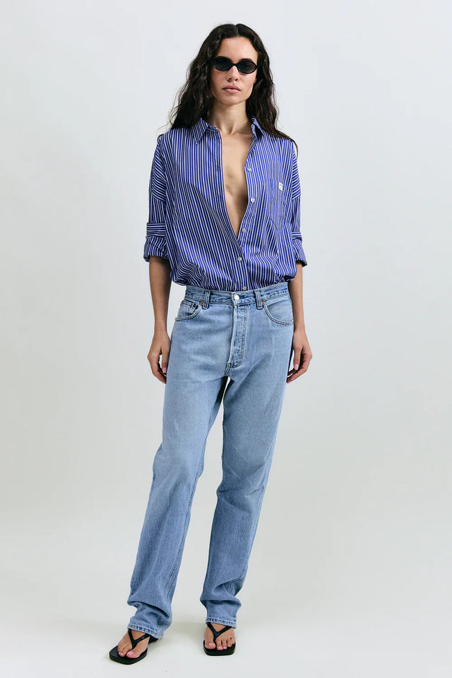 OH APRIL Hailey Shirt Blue