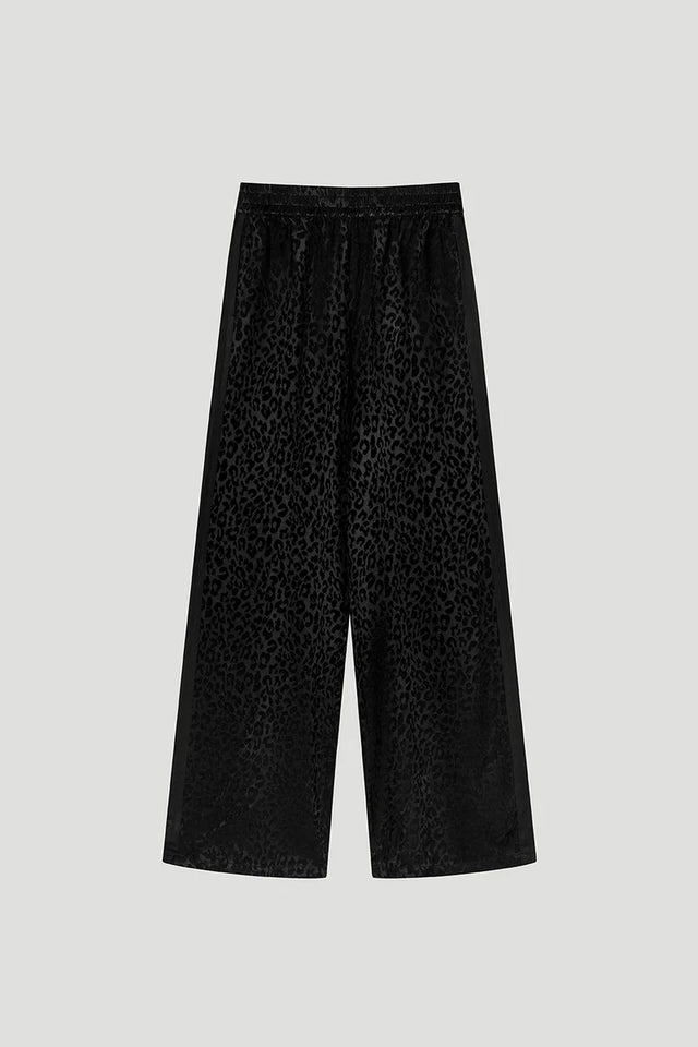 OH APRIL Saela Trackpants Leo Black