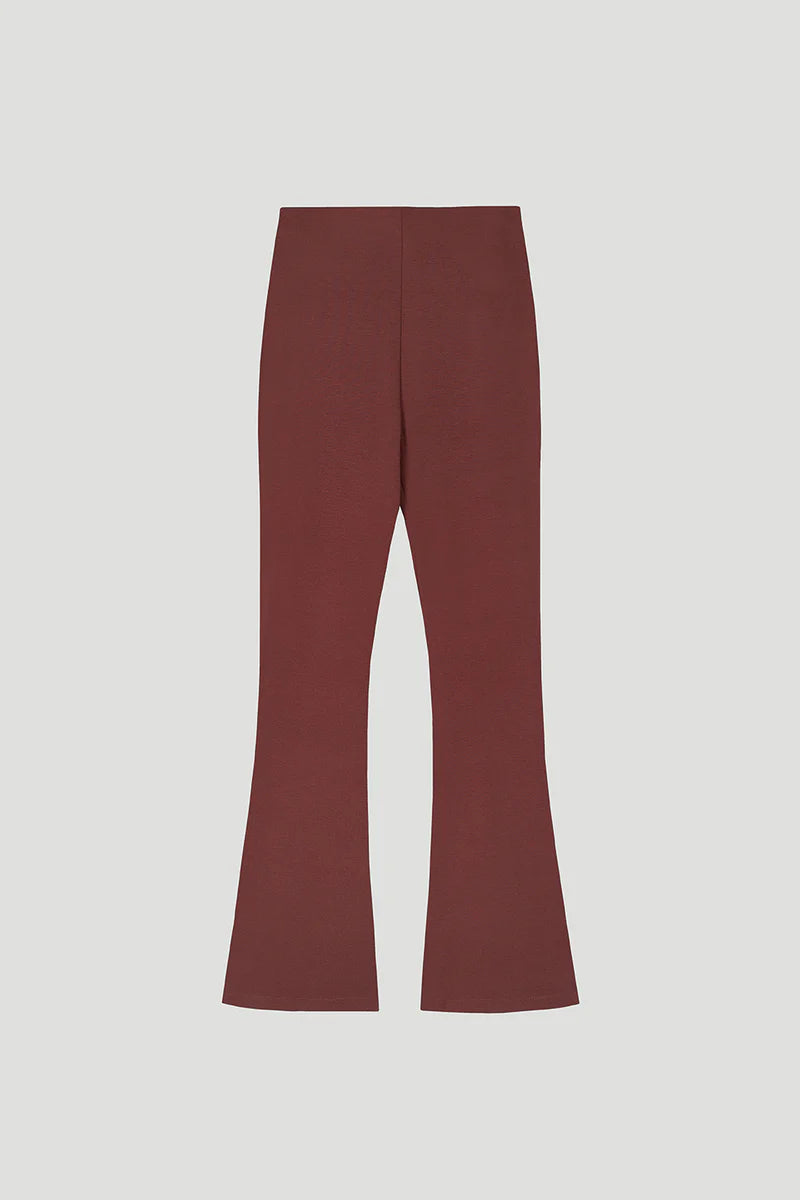 OH APRIL Tia Bootcut Leggings Cherrywood